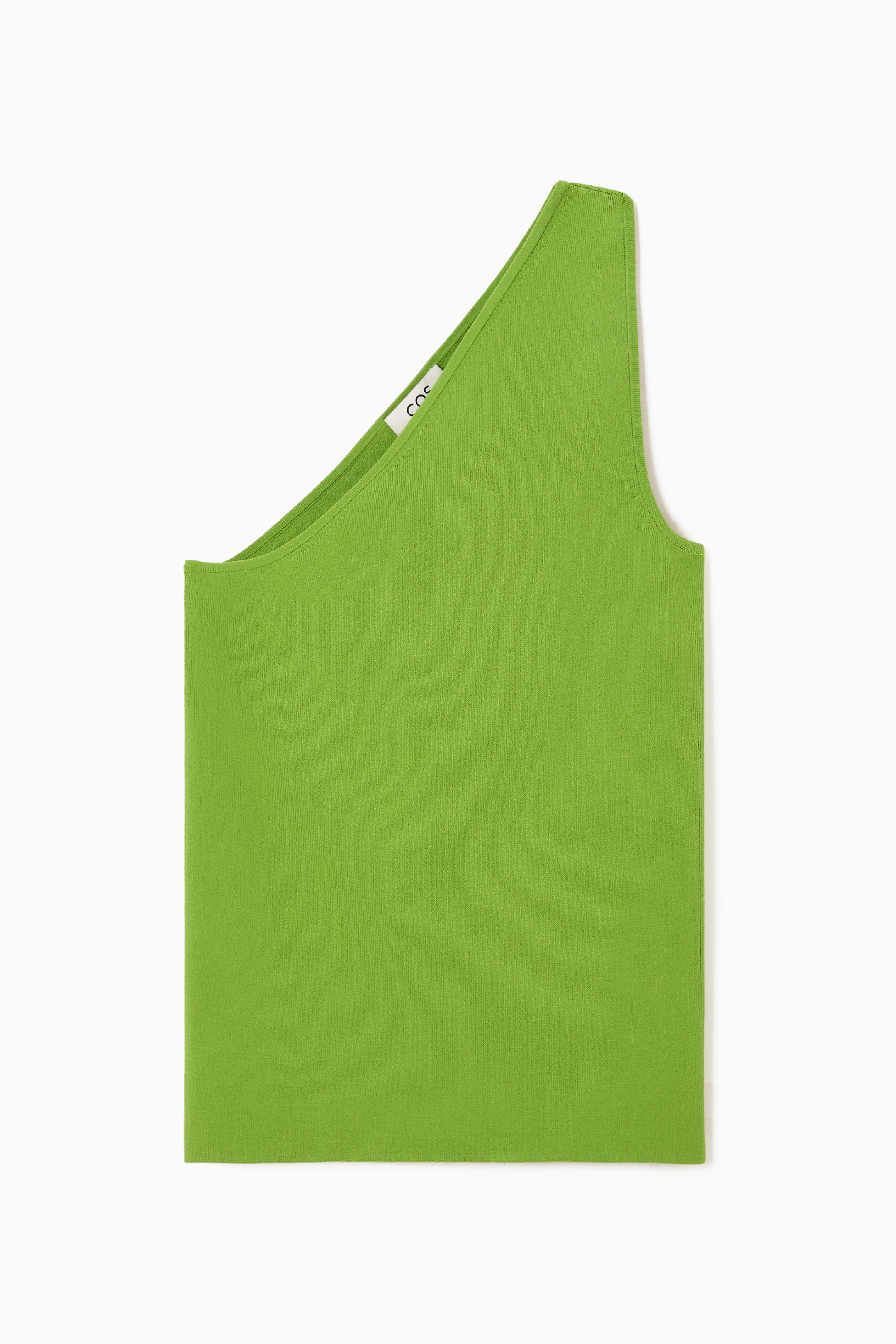 View larger image: ONE-SHOULDER TANK TOP - GREEN - Ladies | H&M GB 1
