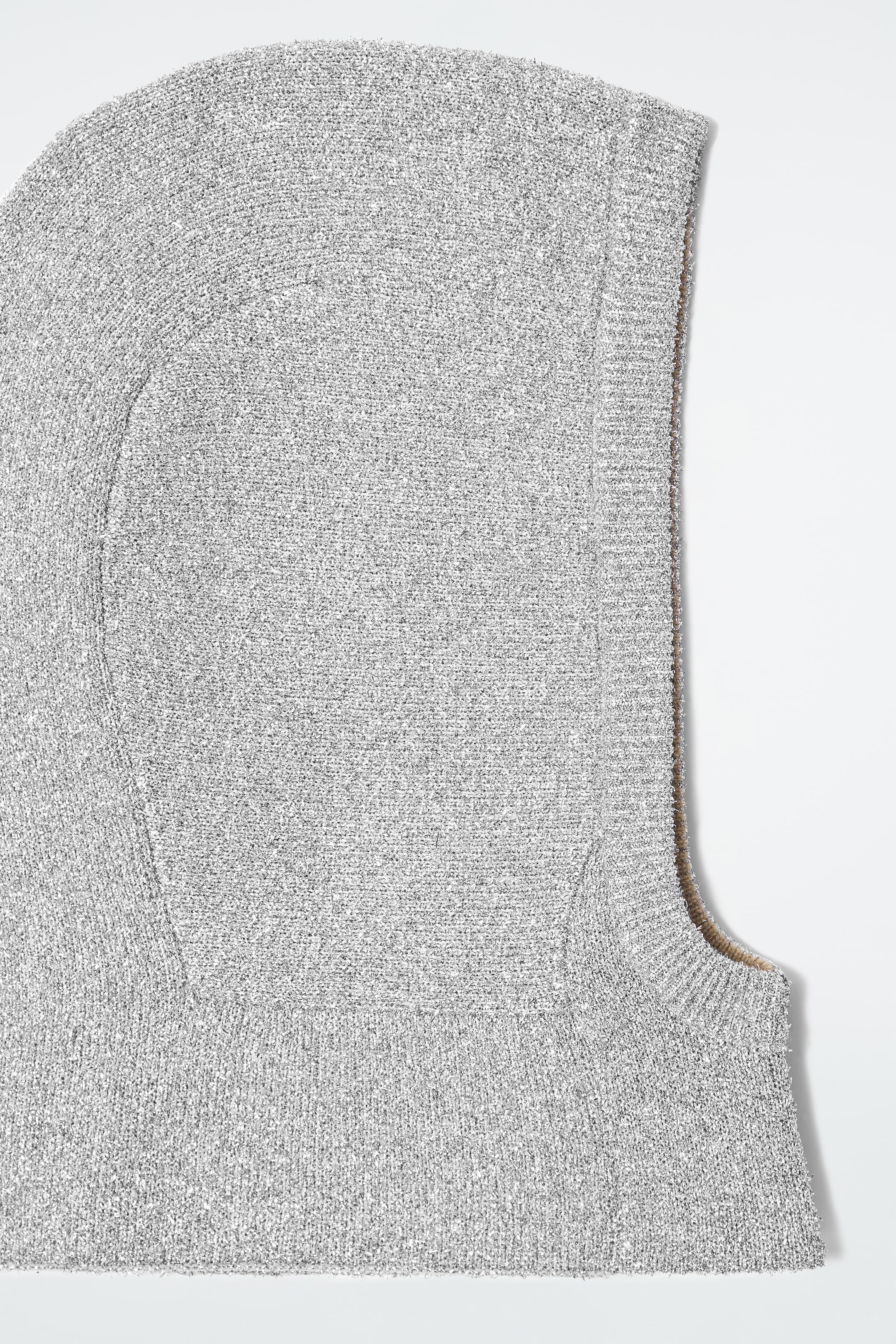 View larger image: SPARKLY WOOL BALACLAVA - SILVER - Ladies | H&M GB 5