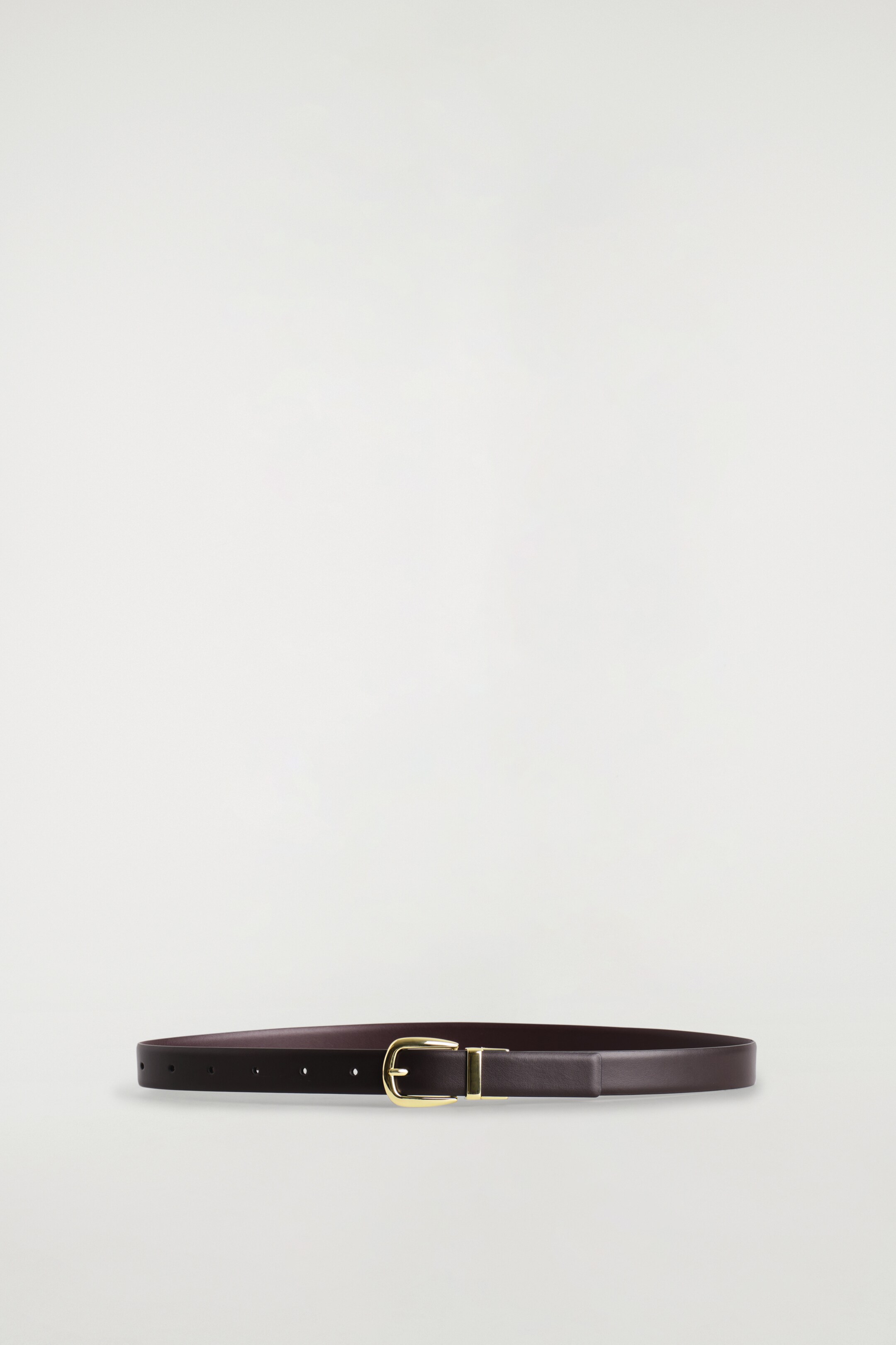 Ingrandisci l'immagine: REVERSIBLE LEATHER BELT - BROWN / BORDEAUX - DONNA | H&M CH 2