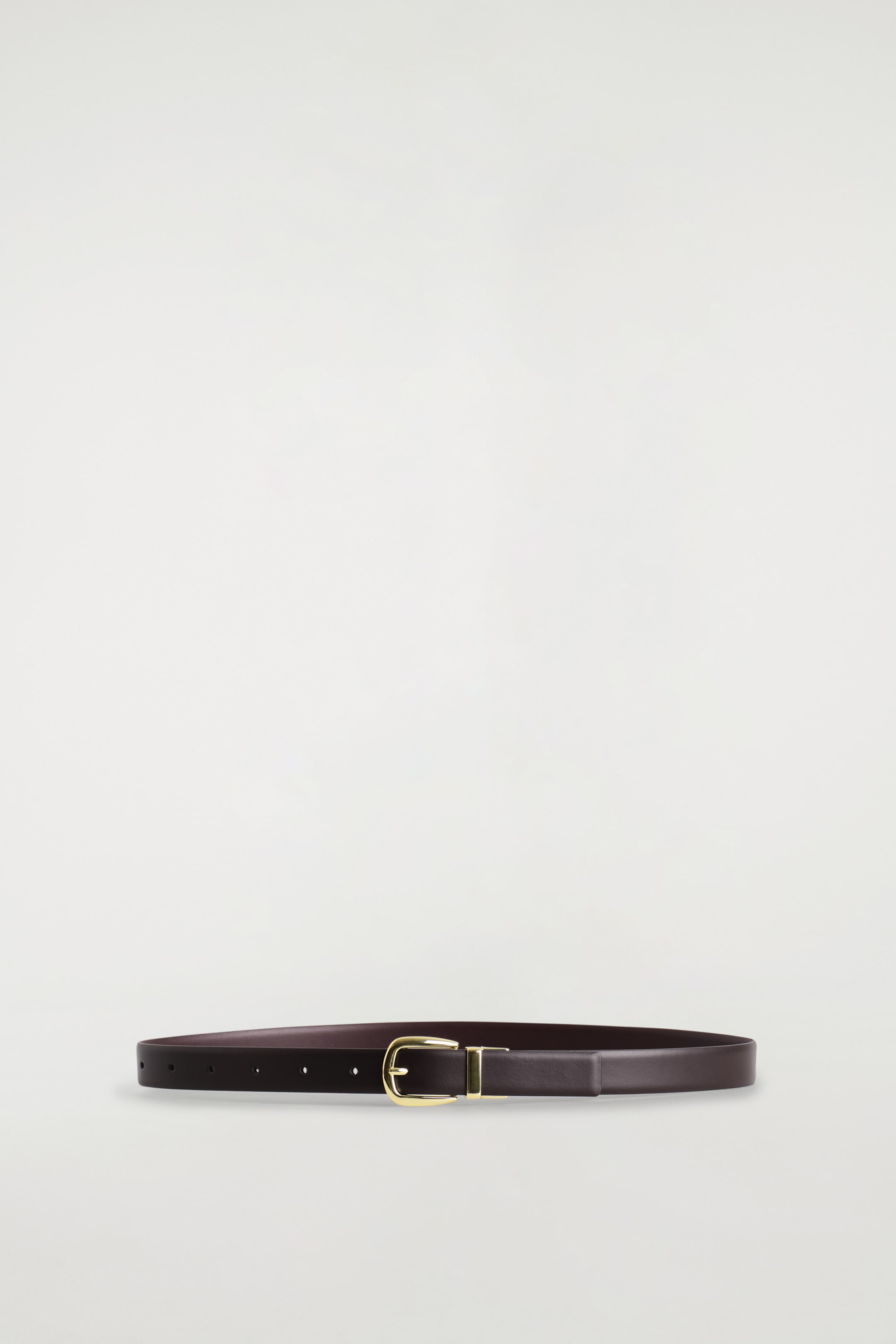 Grotere afbeelding bekijken: OMKEERBARE LEREN RIEM - BRUIN / BORDEAUX - DAMES | H&M BE 2