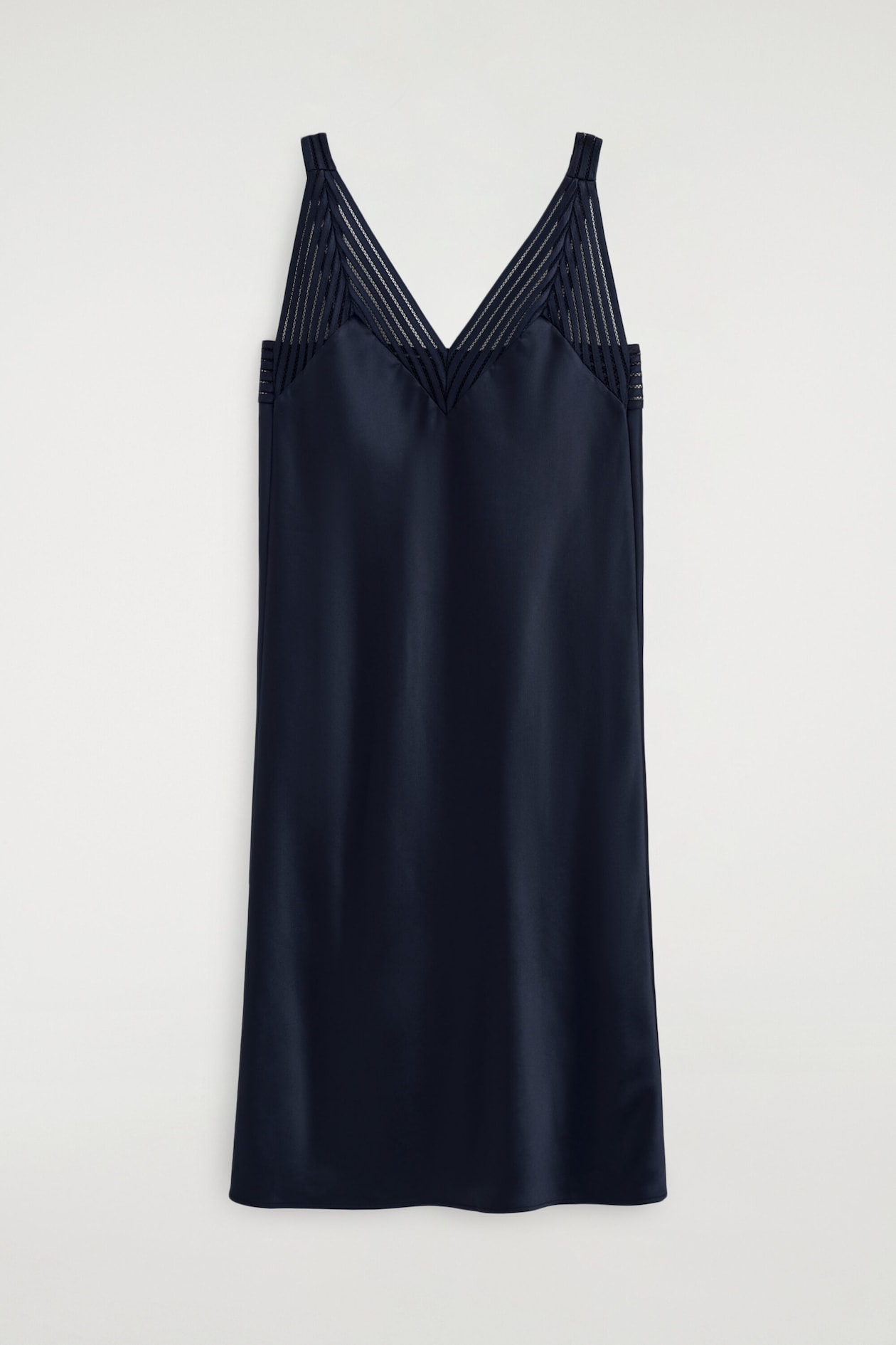 cos satin slip dress COS Satin Slip Dress