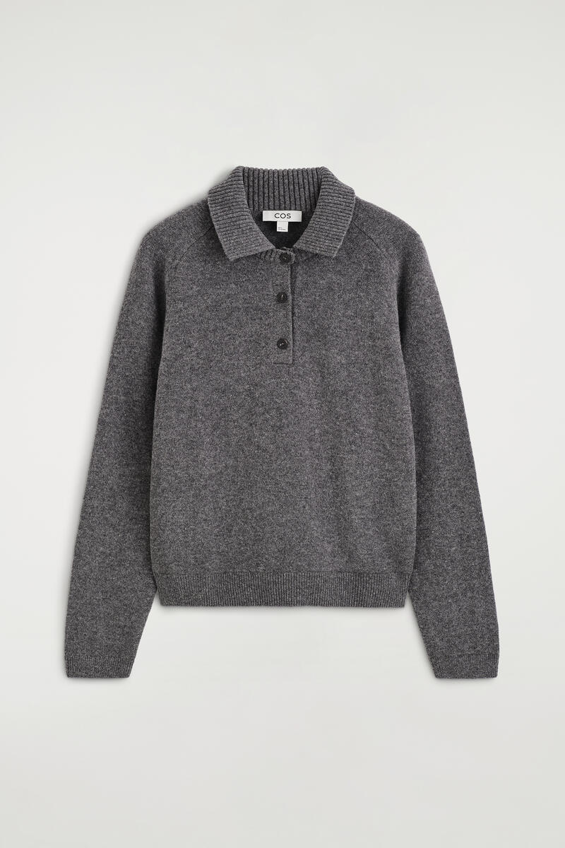 Merino Wool Polo Shirt