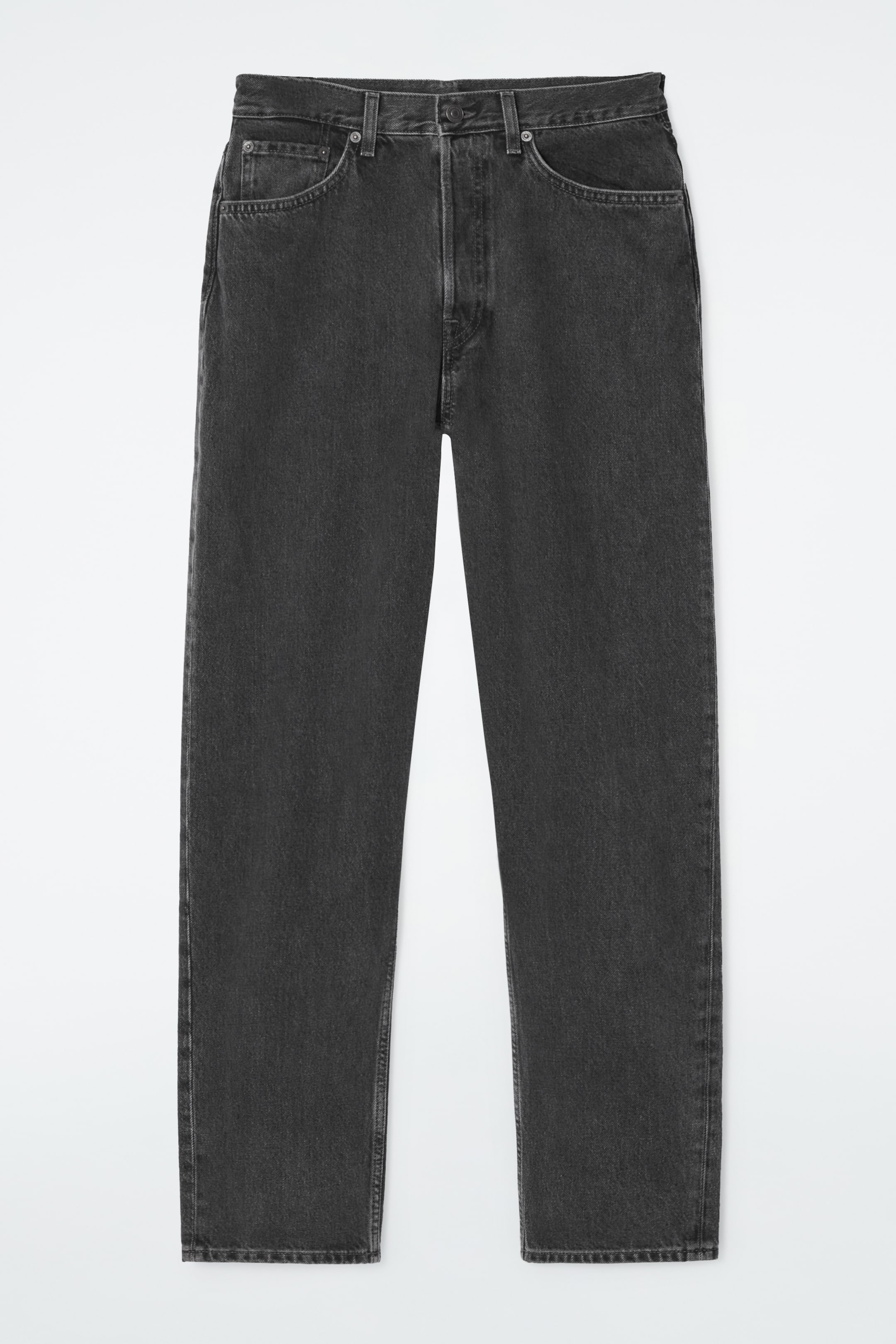 Grösseres Bild ansehen: SHIFT JEANS MIT GERADEM BEIN - VERBLASSTES SCHWARZ - DAMEN | H&M CH 1