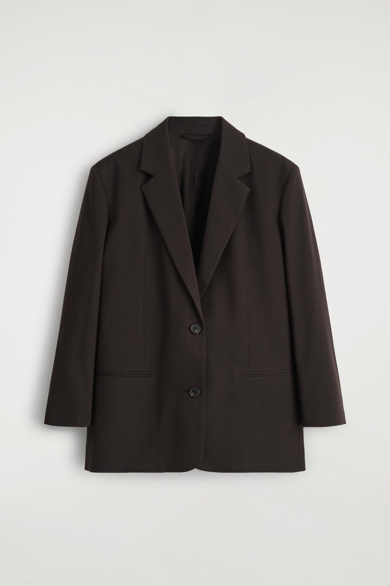 Merino Wool-Blend Blazer