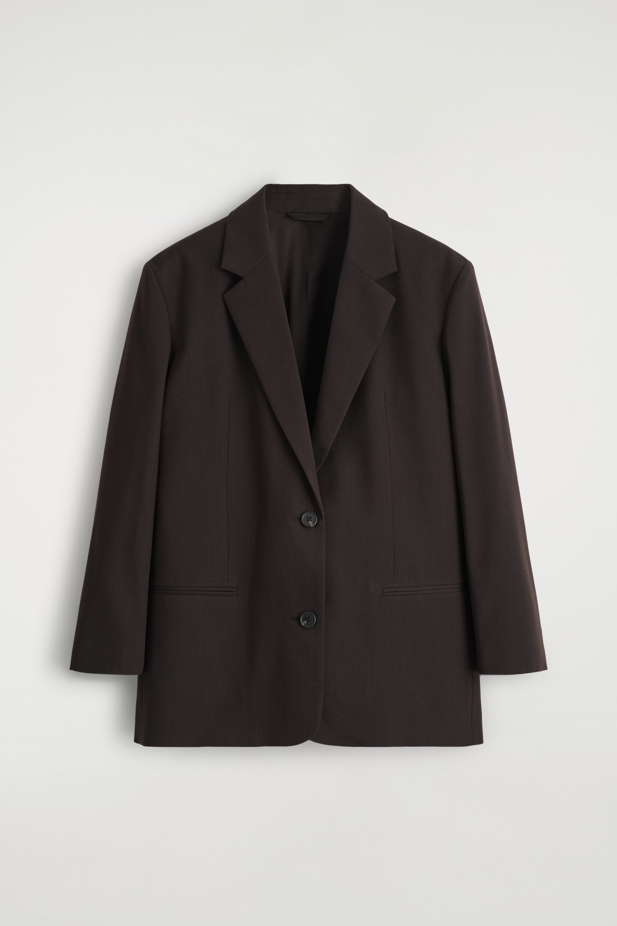 MERINO WOOL-BLEND BLAZER