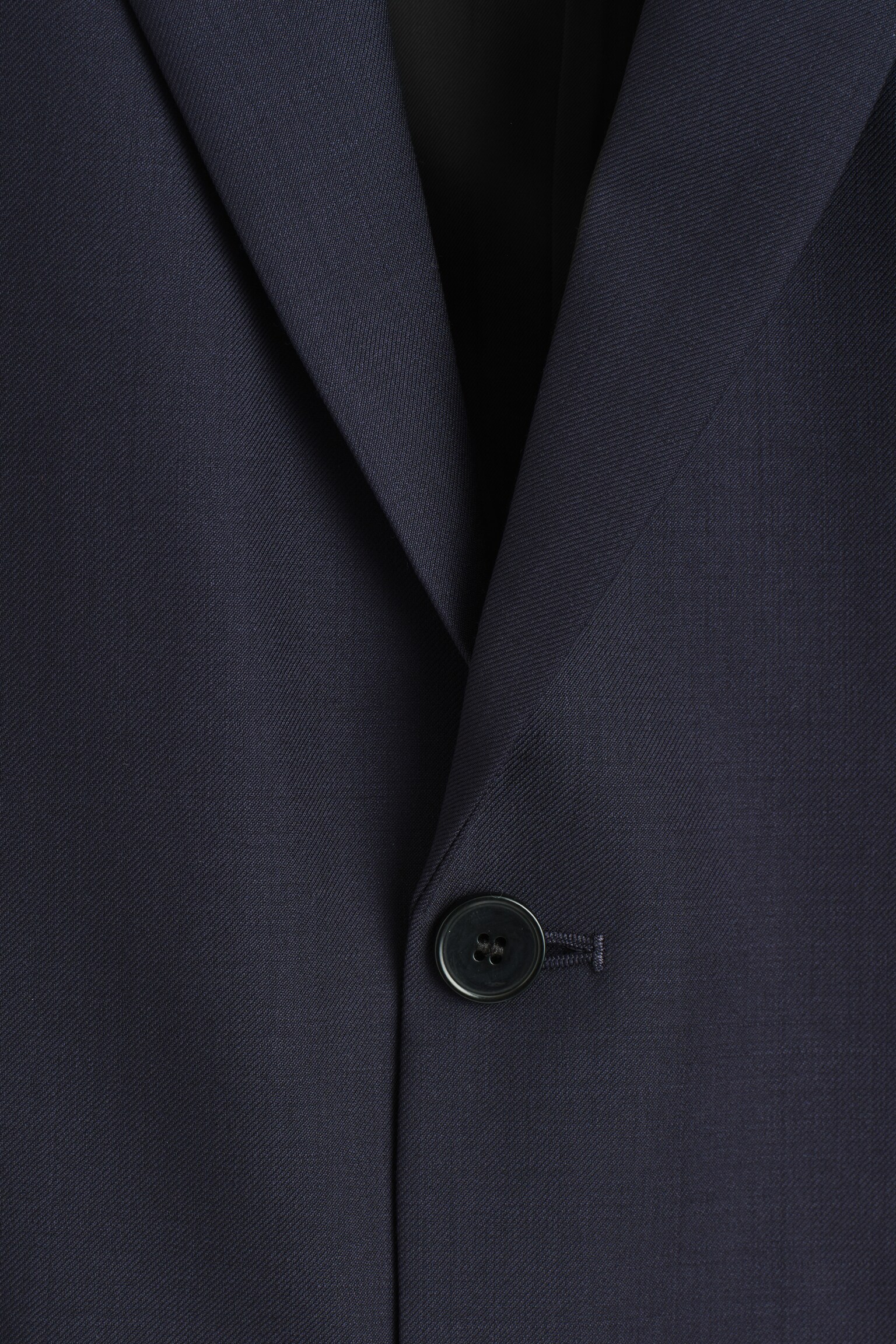 BLAZER DE LANA DE BOTONADURA SENCILLA - AZUL MARINO - 3