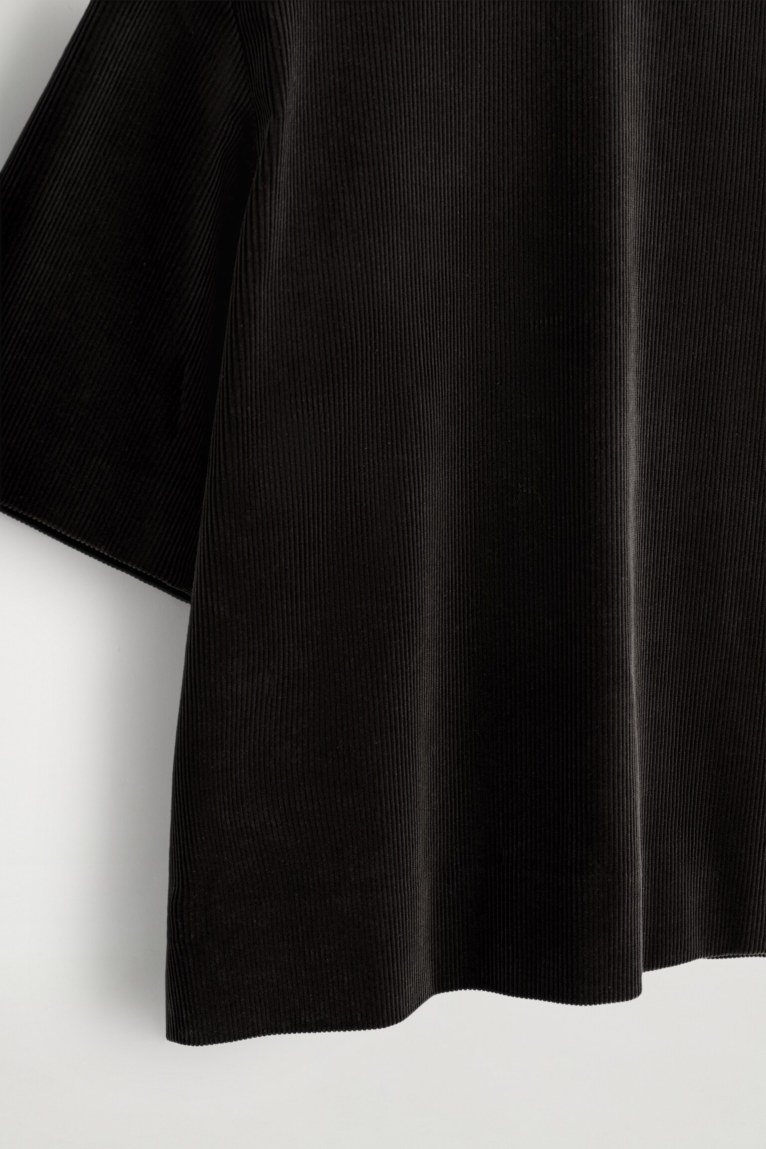 OBERTEIL AUS CORD - DUNKELBRAUN - 5