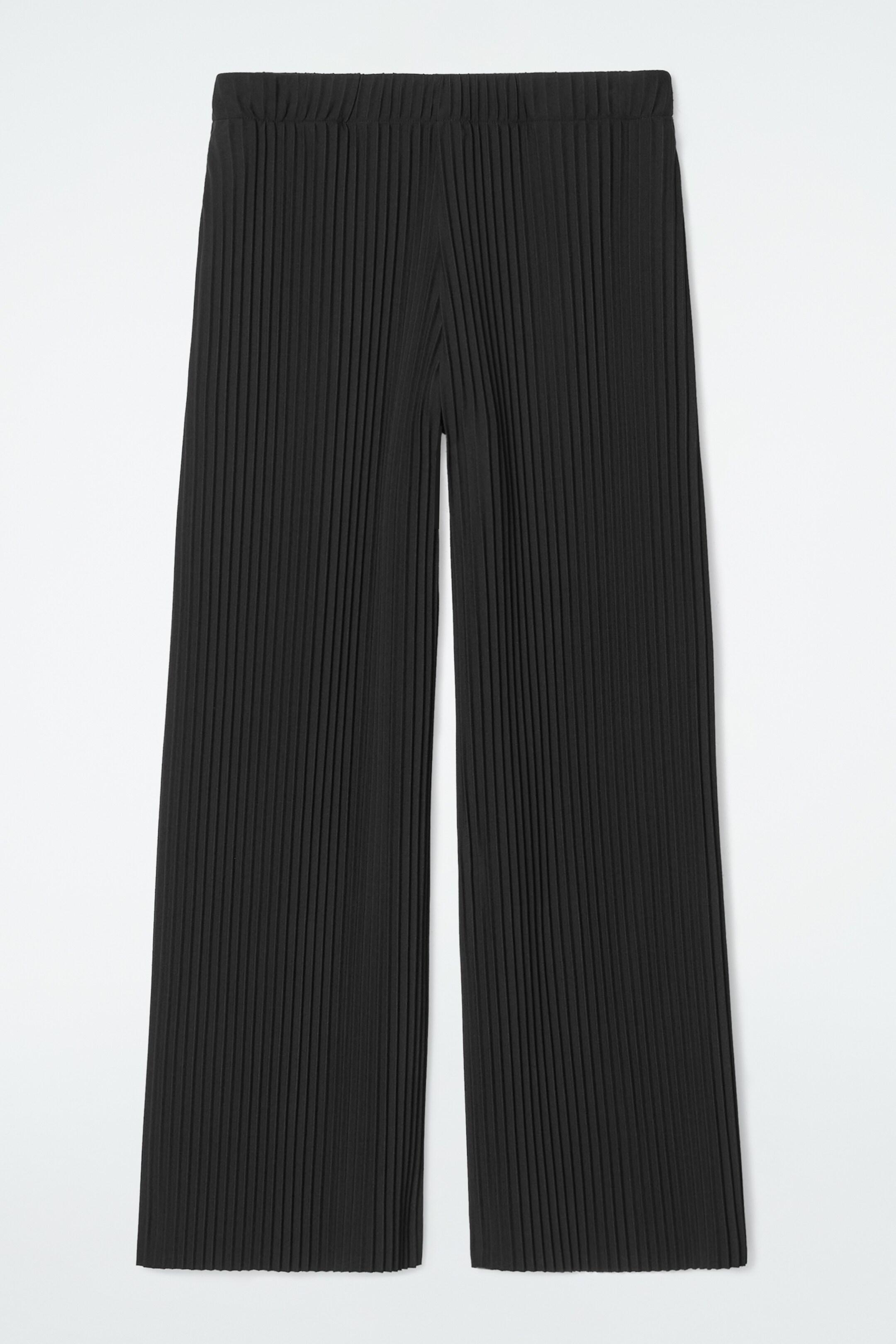Grösseres Bild ansehen: PLISSIERTE HOSE MIT WEITEM BEIN - SCHWARZ - DAMEN | H&M CH 6