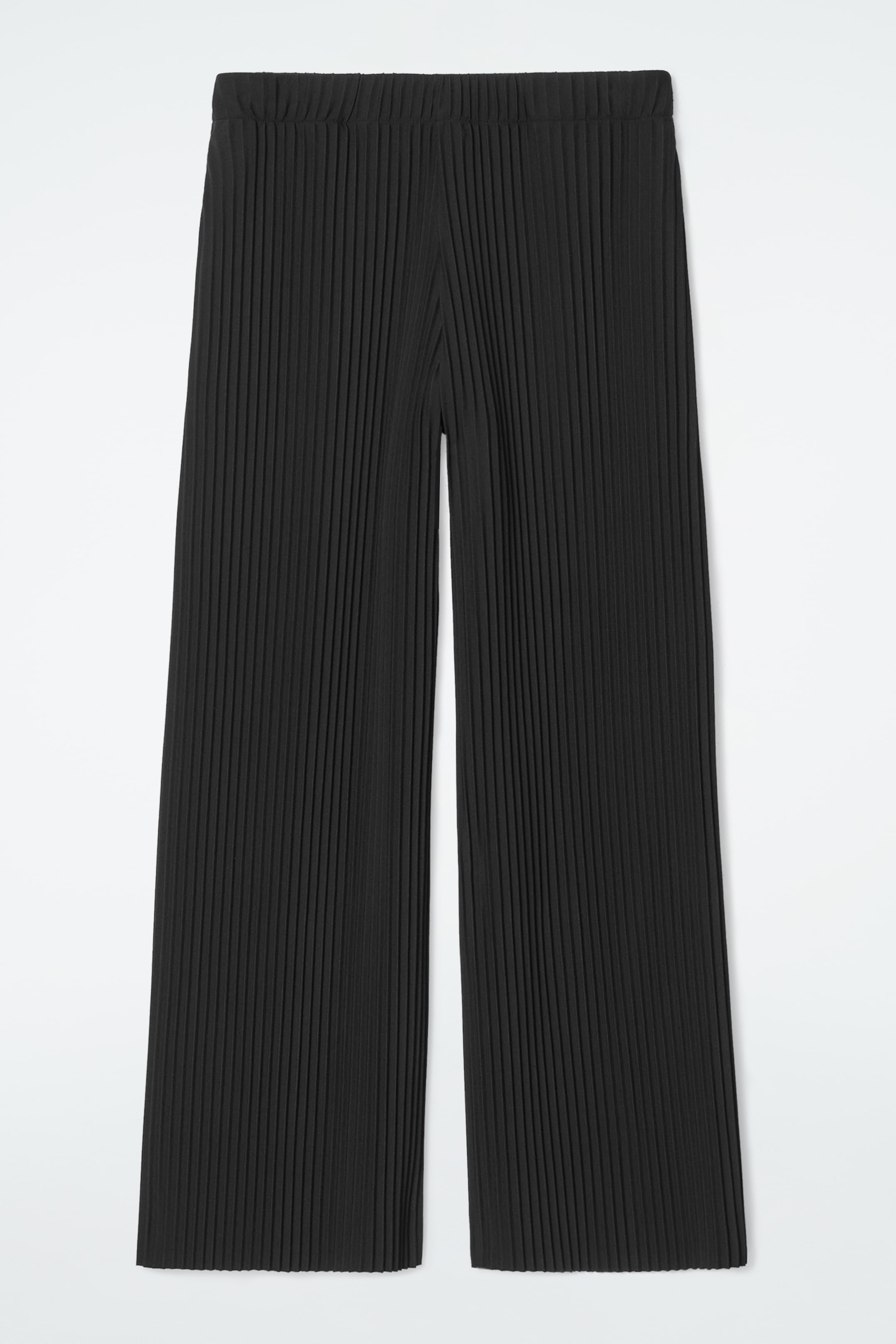 Grösseres Bild ansehen: PLISSIERTE HOSE MIT WEITEM BEIN - SCHWARZ - DAMEN | H&M CH 6