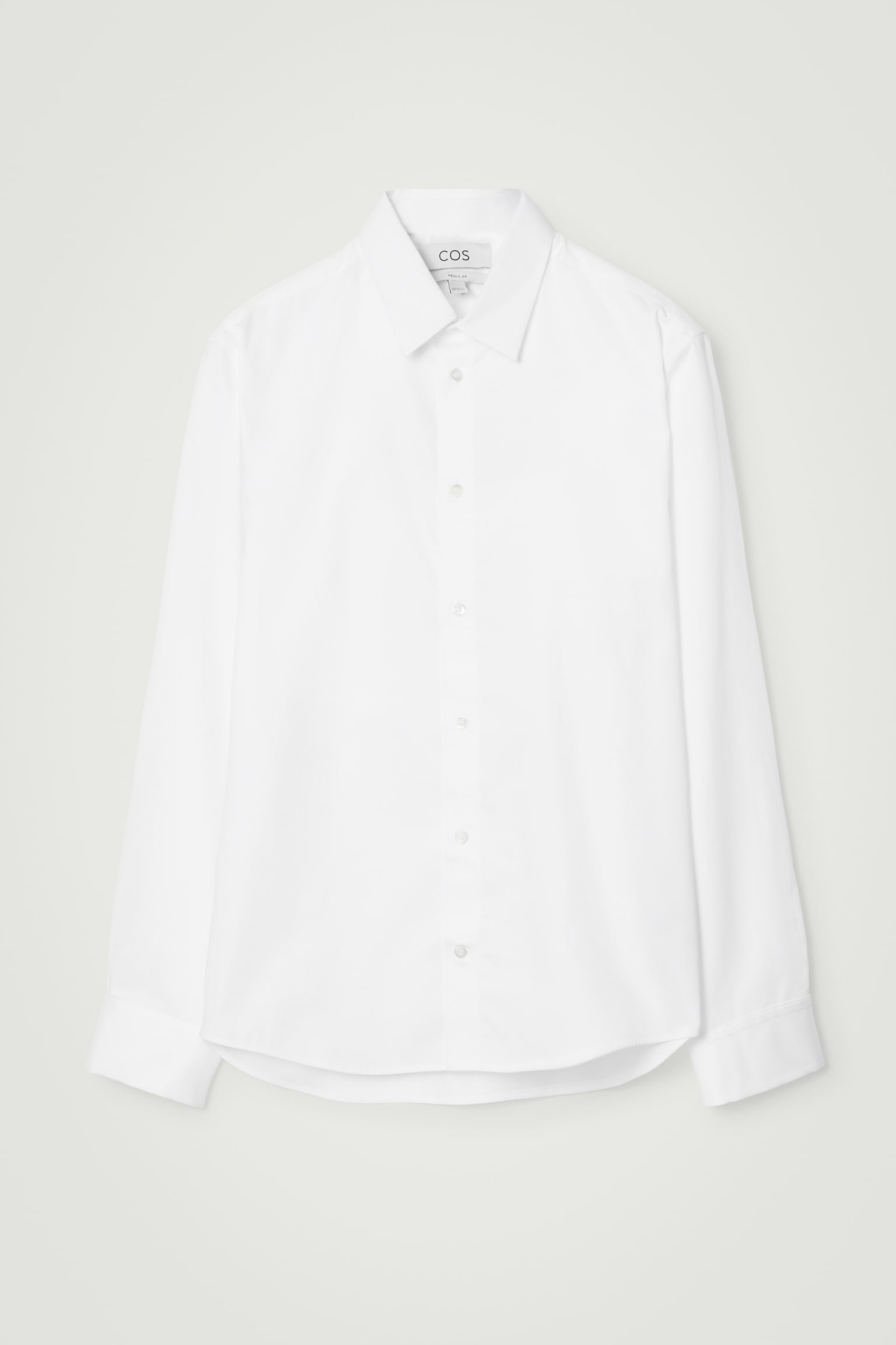 CAMICIA SARTORIALE IN COTONE - BIANCO - 2