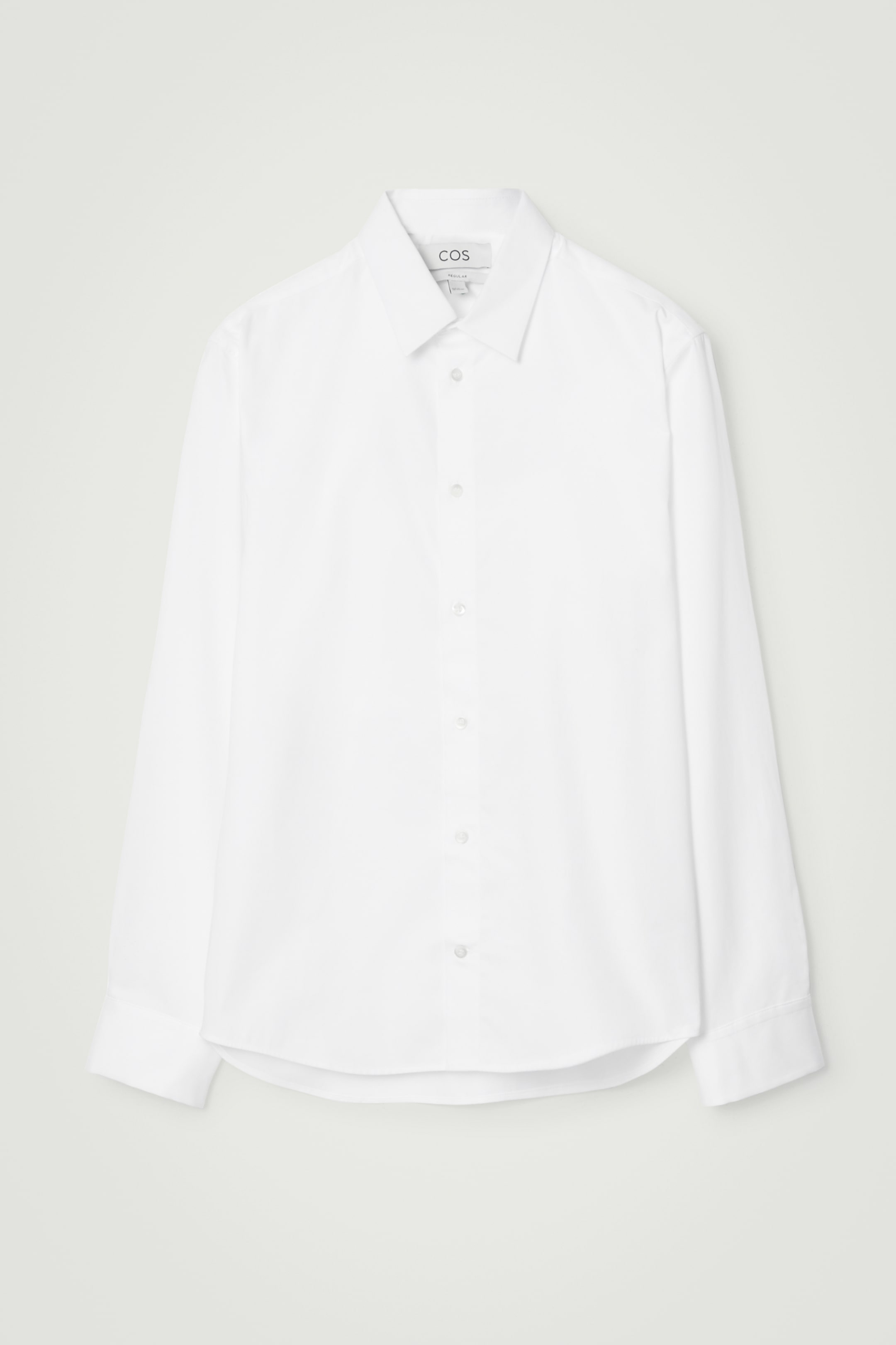 Ingrandisci l'immagine: TAILORED COTTON SHIRT - WHITE - UOMO | H&M CH 6