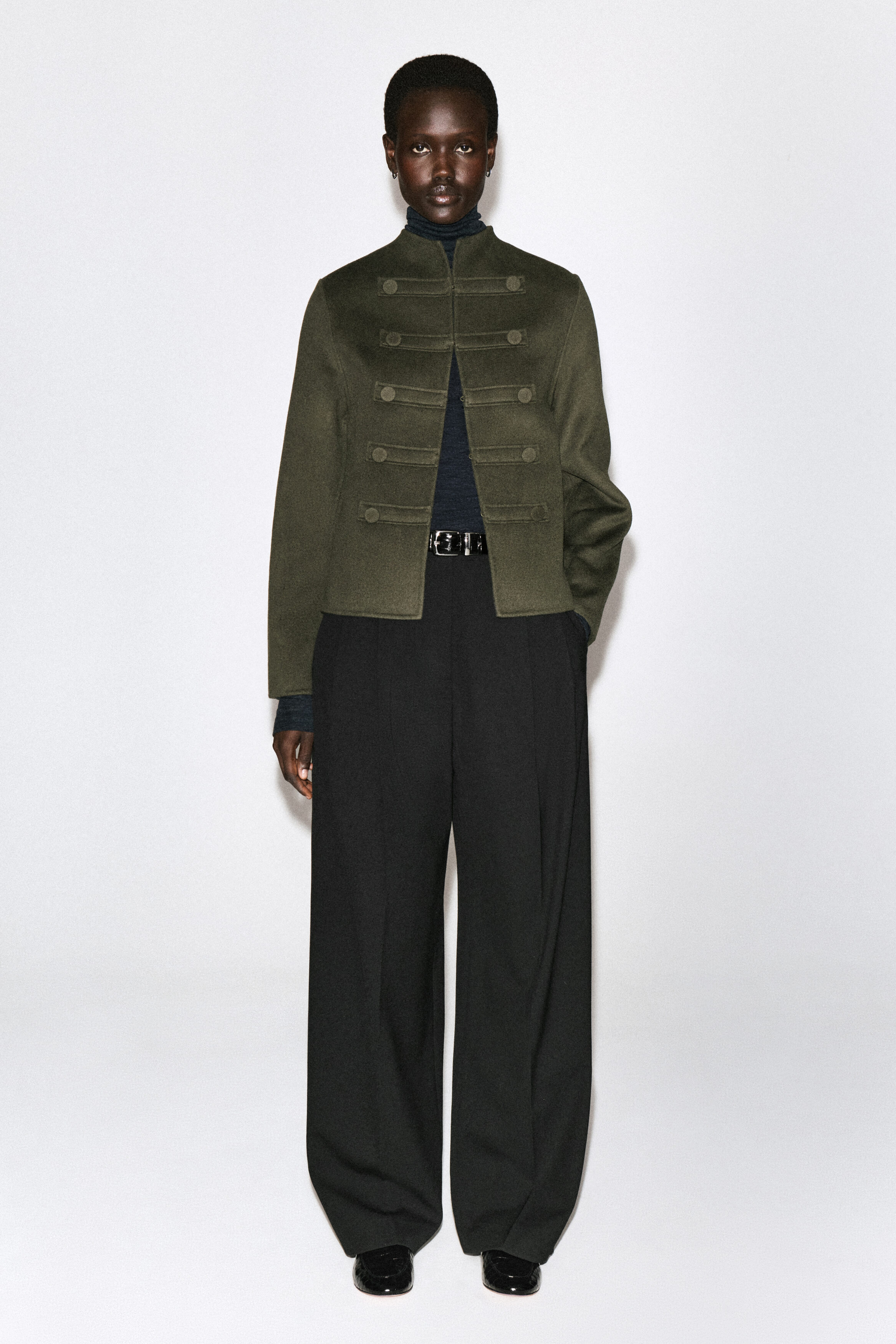 DOUBLE-FACED WOOL UNIFORM JACKET - thumbnail 9