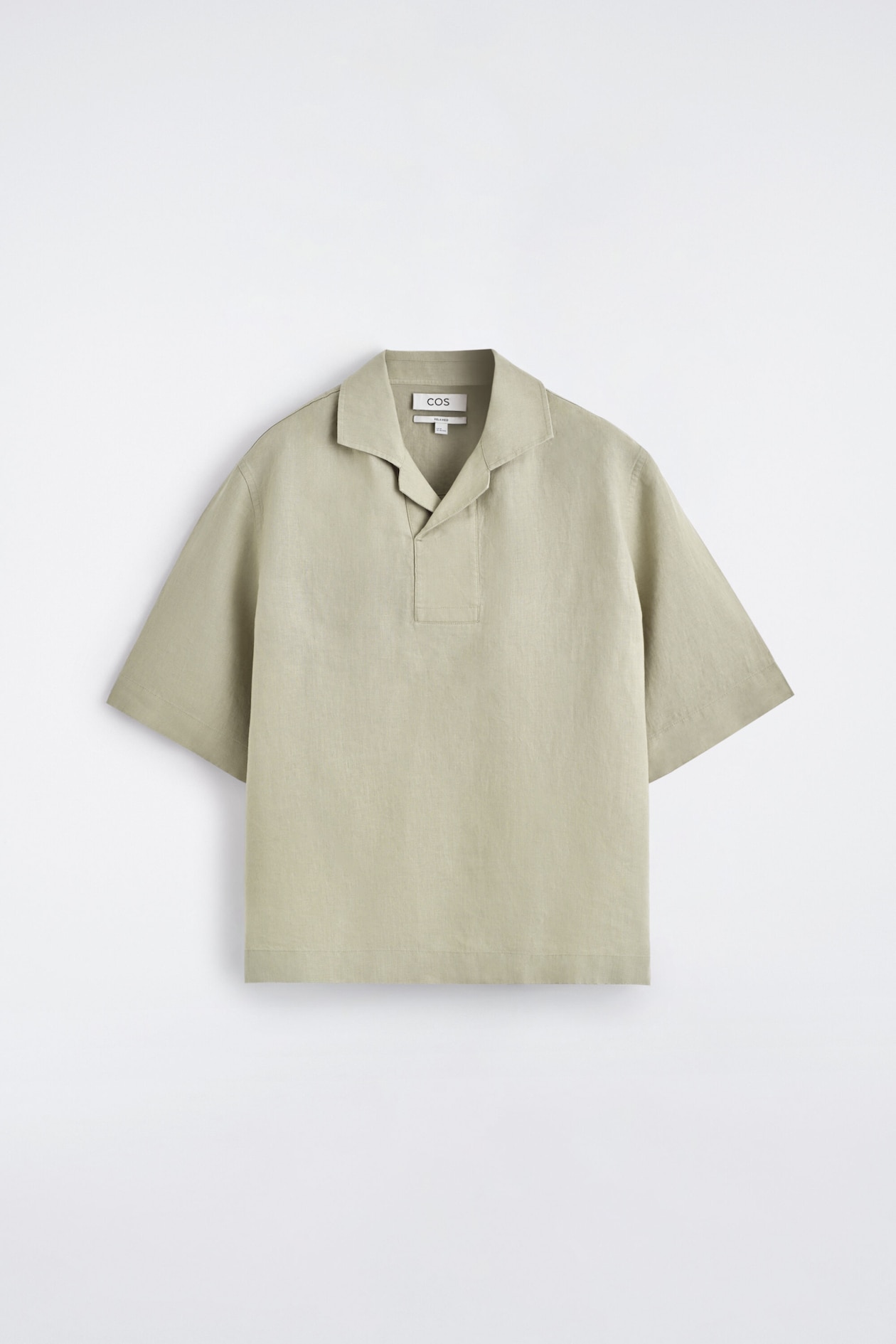 CAMISA DE LINO SIN BOTONES