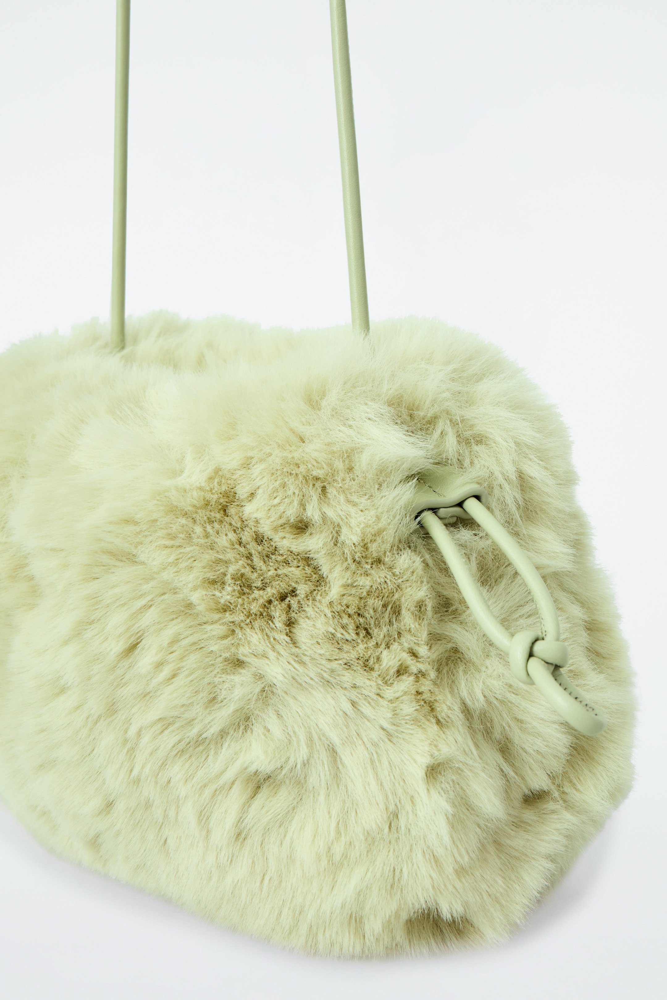 CAVATELLI MINI CLUTCH BAG FAUX FUR