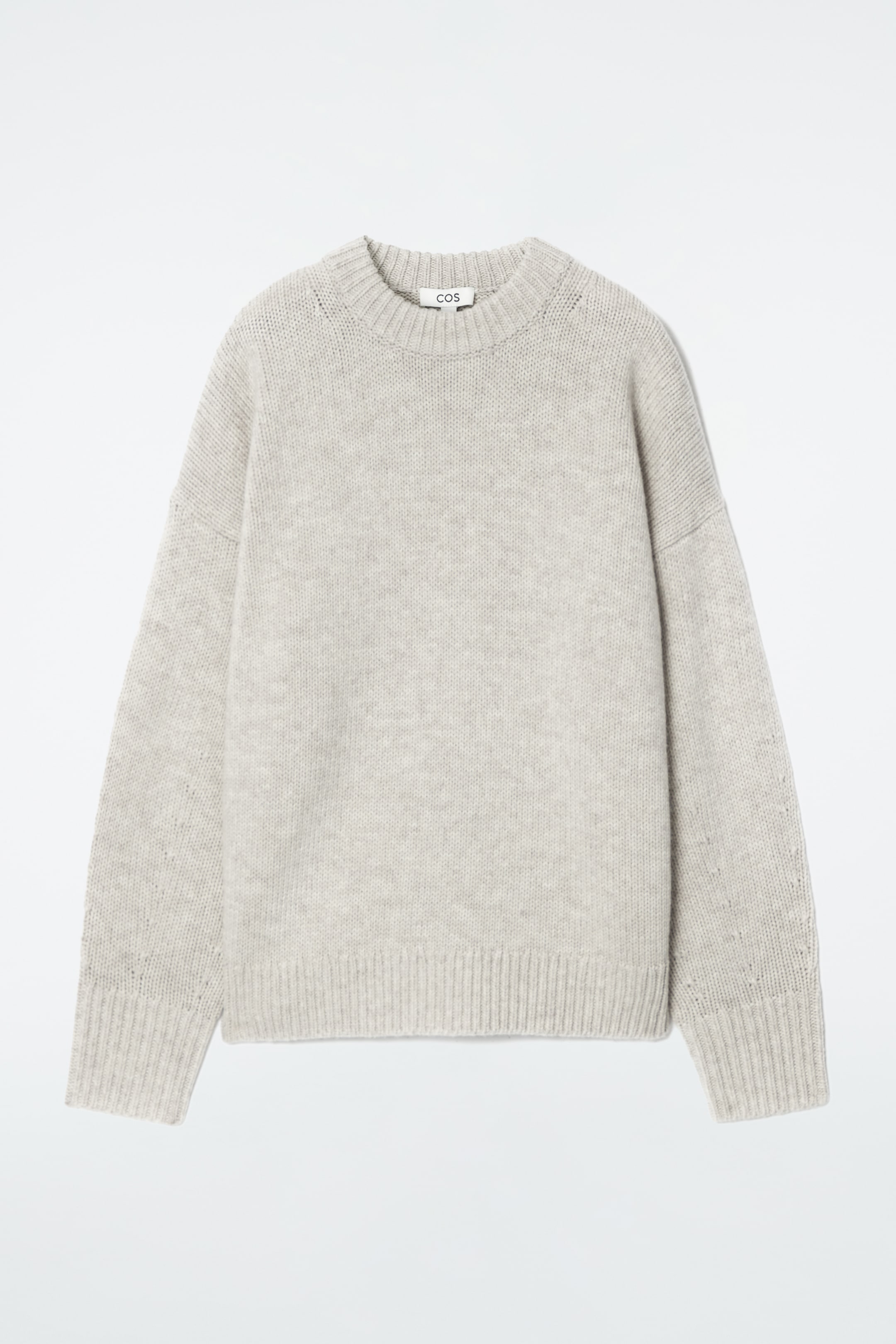 Agrandir l'image: PULL ÉPAIS À COL ROND EN LAINE - BEIGE CLAIR - FEMME | H&M CH 1