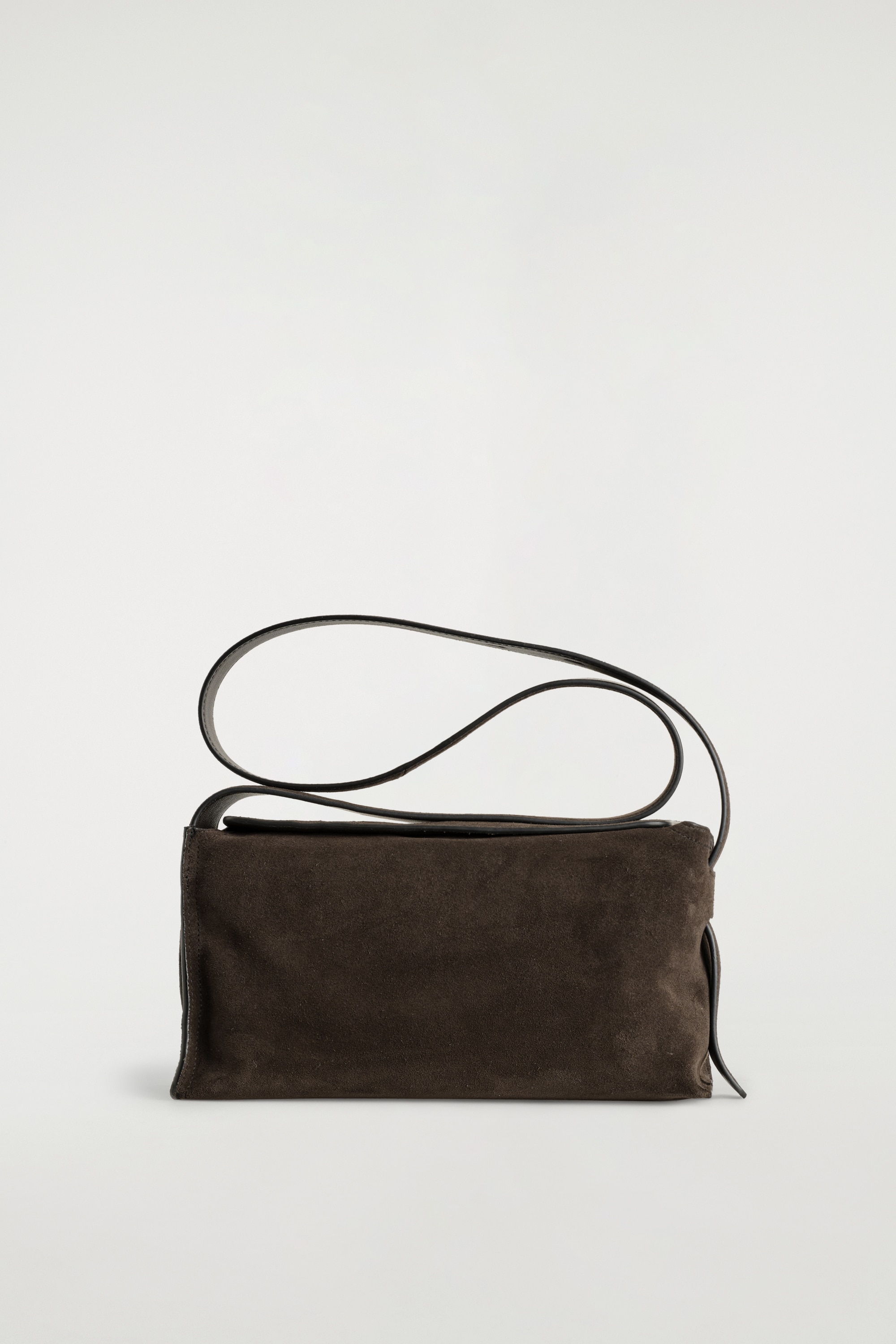 PLINTH CROSSBODY BAG - LEATHER - BROWN