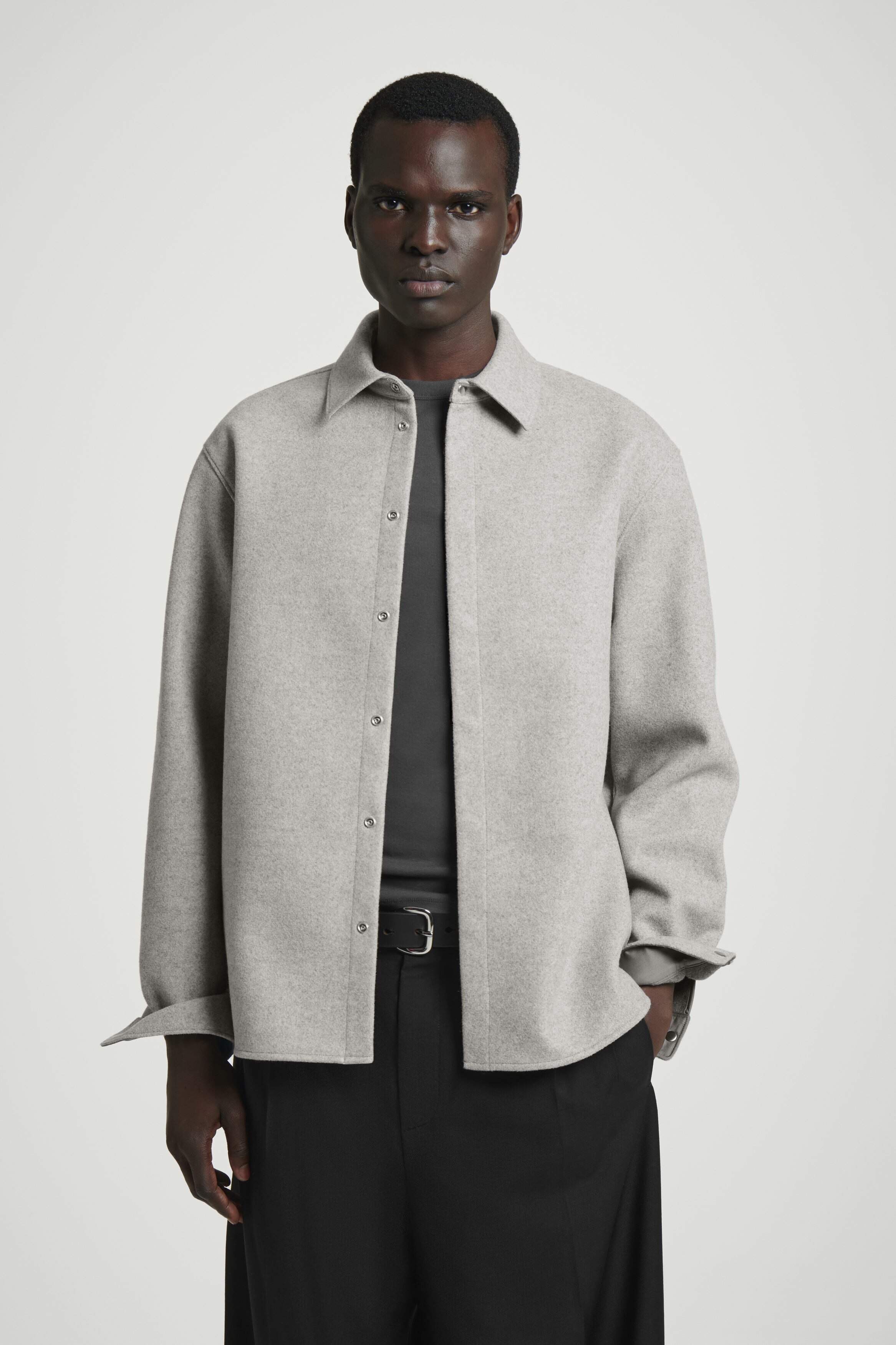 ジャケット・アウター Herlipto Proust Wool-Blend Melton Coat 未使用】herlipto ProustWool-BlendMeltonCoat