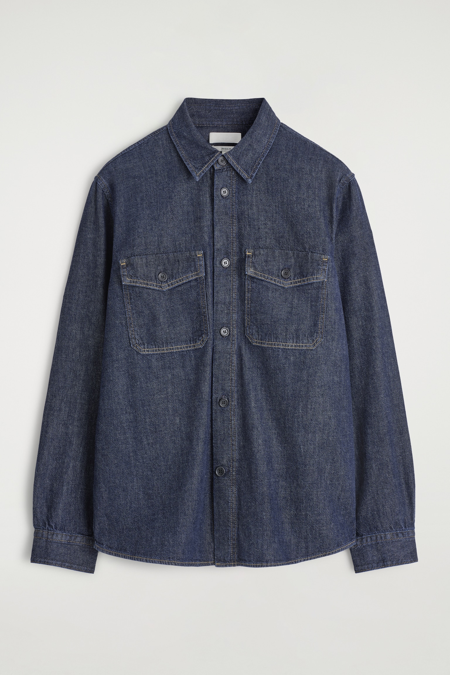 DENIM SHIRT - DARK BLUE/RINSED BLUE - 2