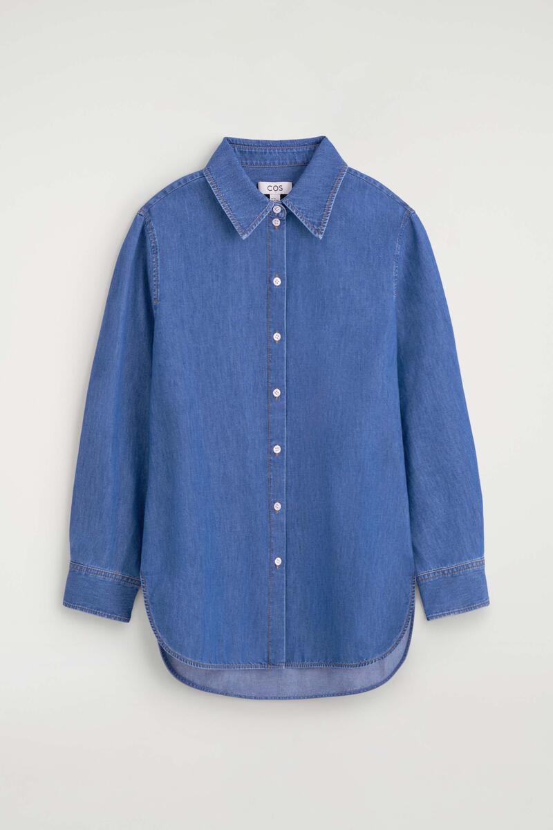Longline Denim Shirt