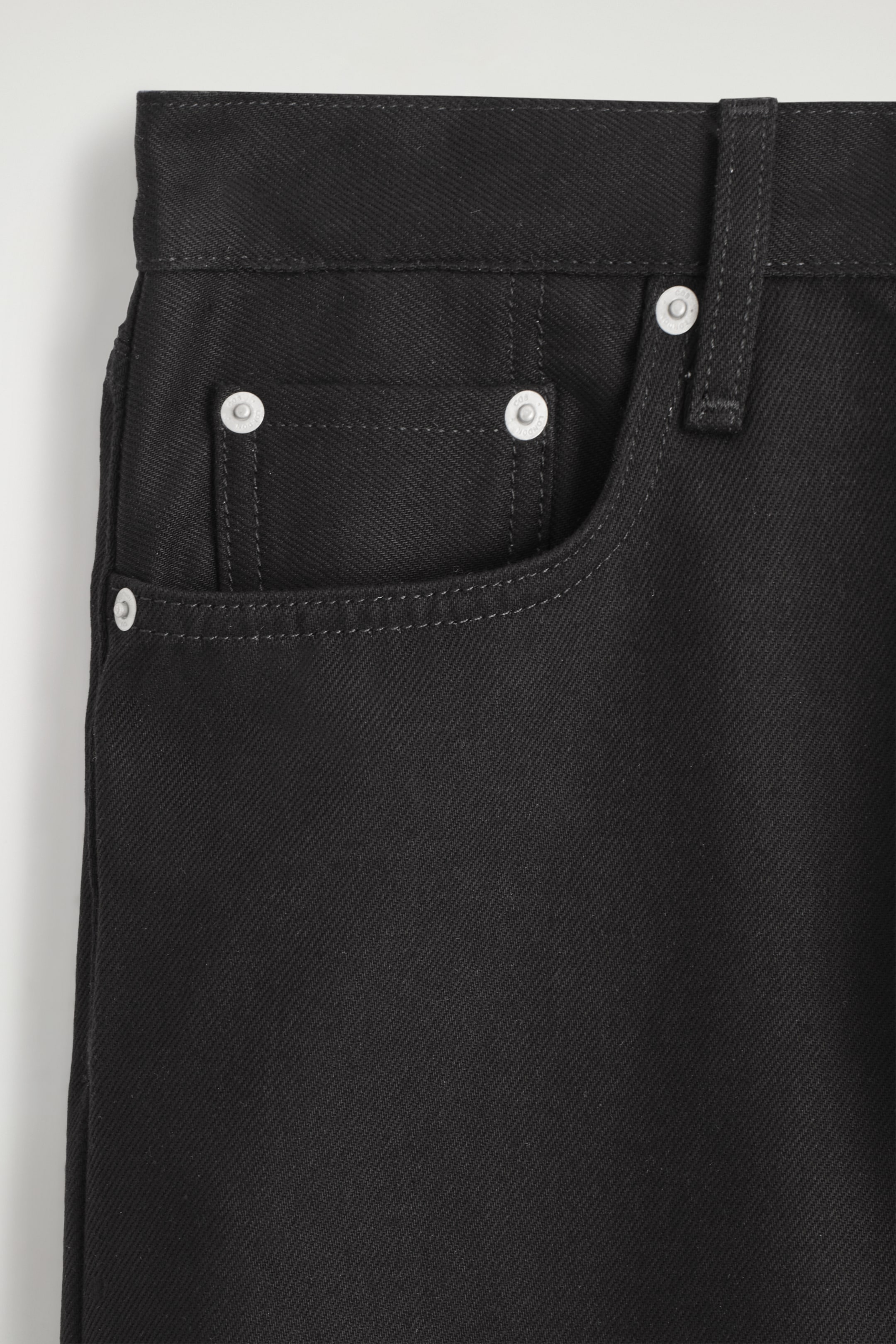 Agrandir l'image: JEAN DROIT SIGNATURE - NOIR - HOMME | H&M FR 7