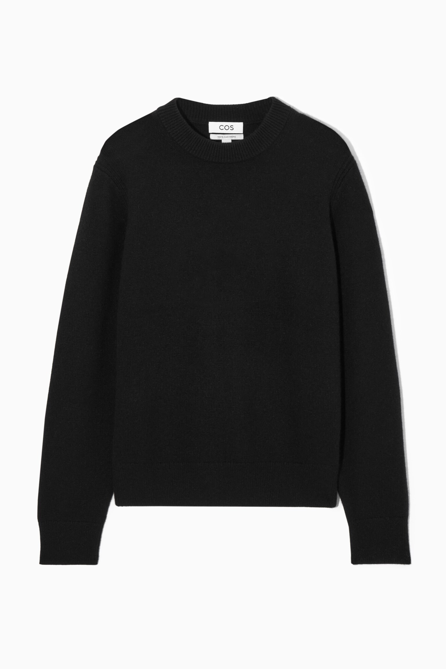 CASHMERE JUMPER - BLACK