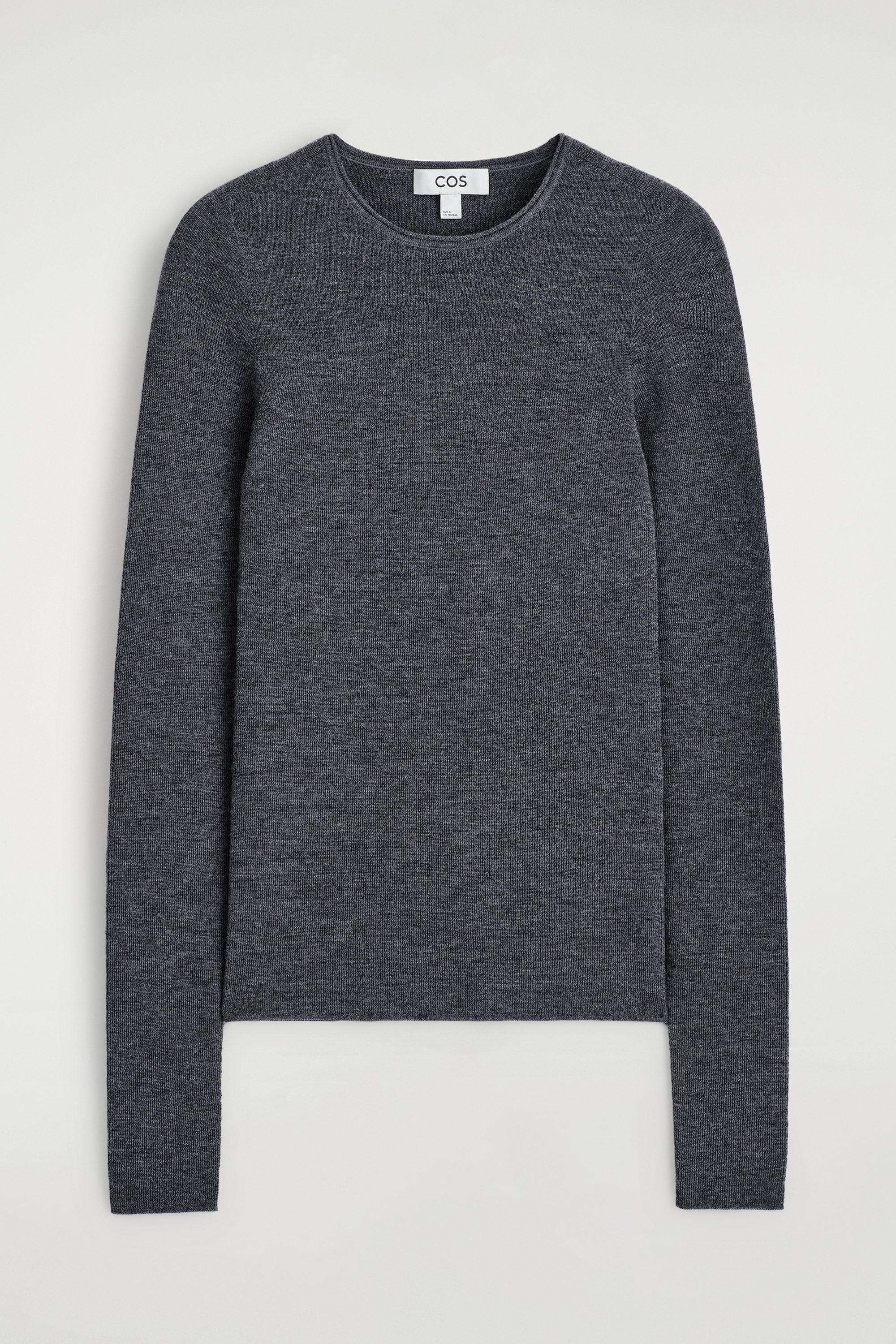 SEAMLESS MERINO WOOL LONG-SLEEVED TOP thumbnail 7
