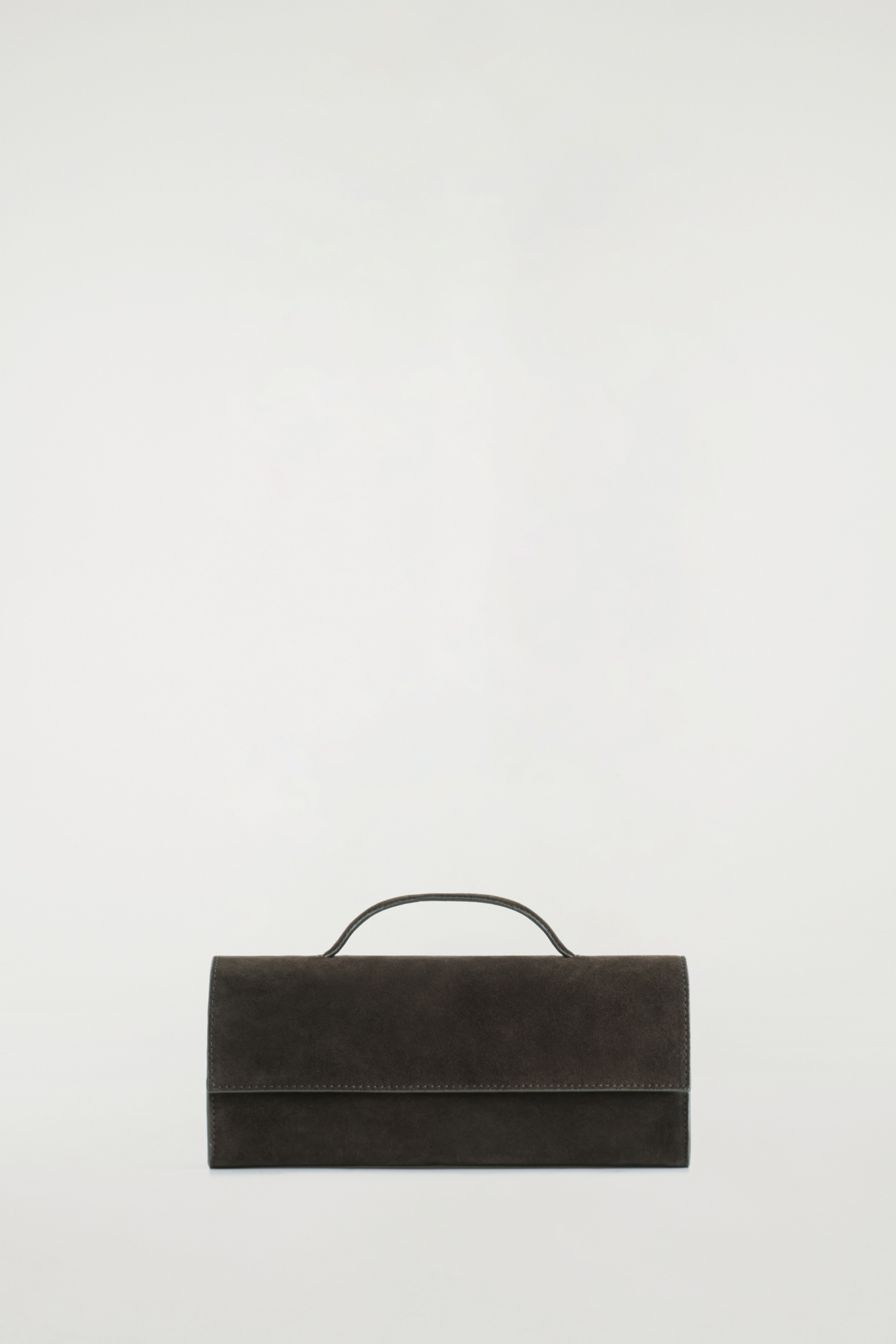 Visualizza immagine più grande: POCHETTE GALLERY IN PELLE SCAMOSCIATA - MARRONE SCURO - DONNA | H&M IT 3