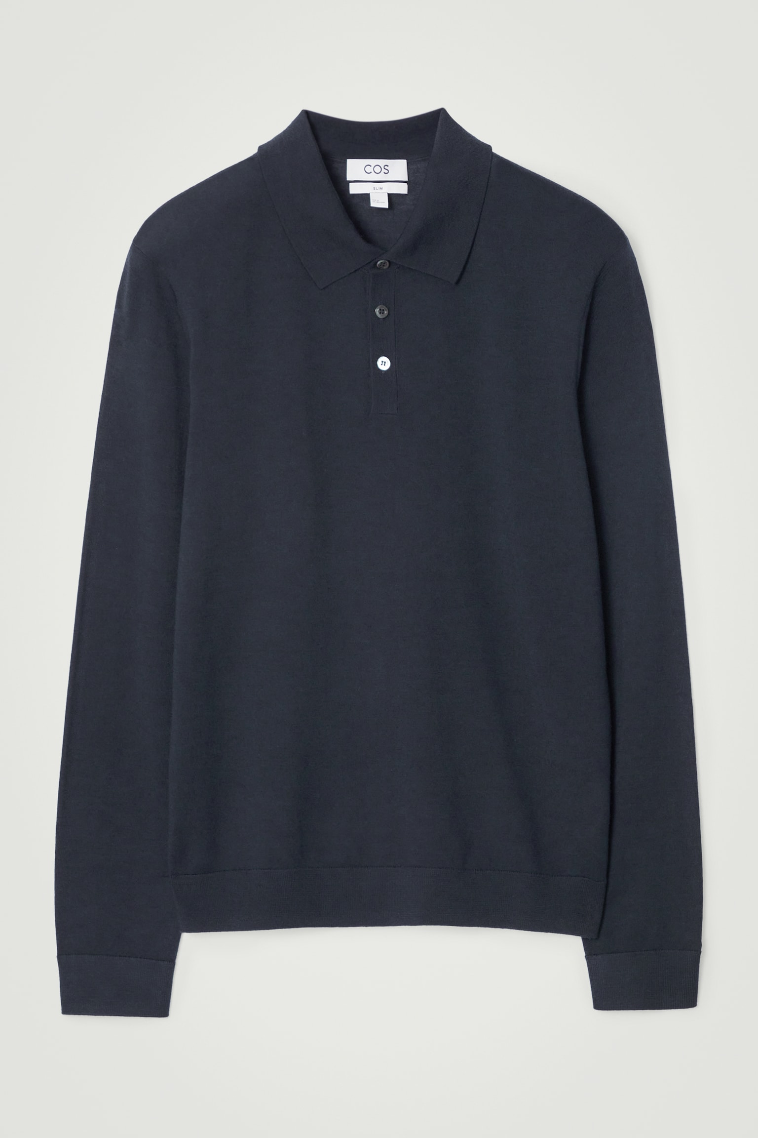 POLO DE LANA MERINO AJUSTADO - AZUL MARINO/NEGRO/BURDEOS - 2