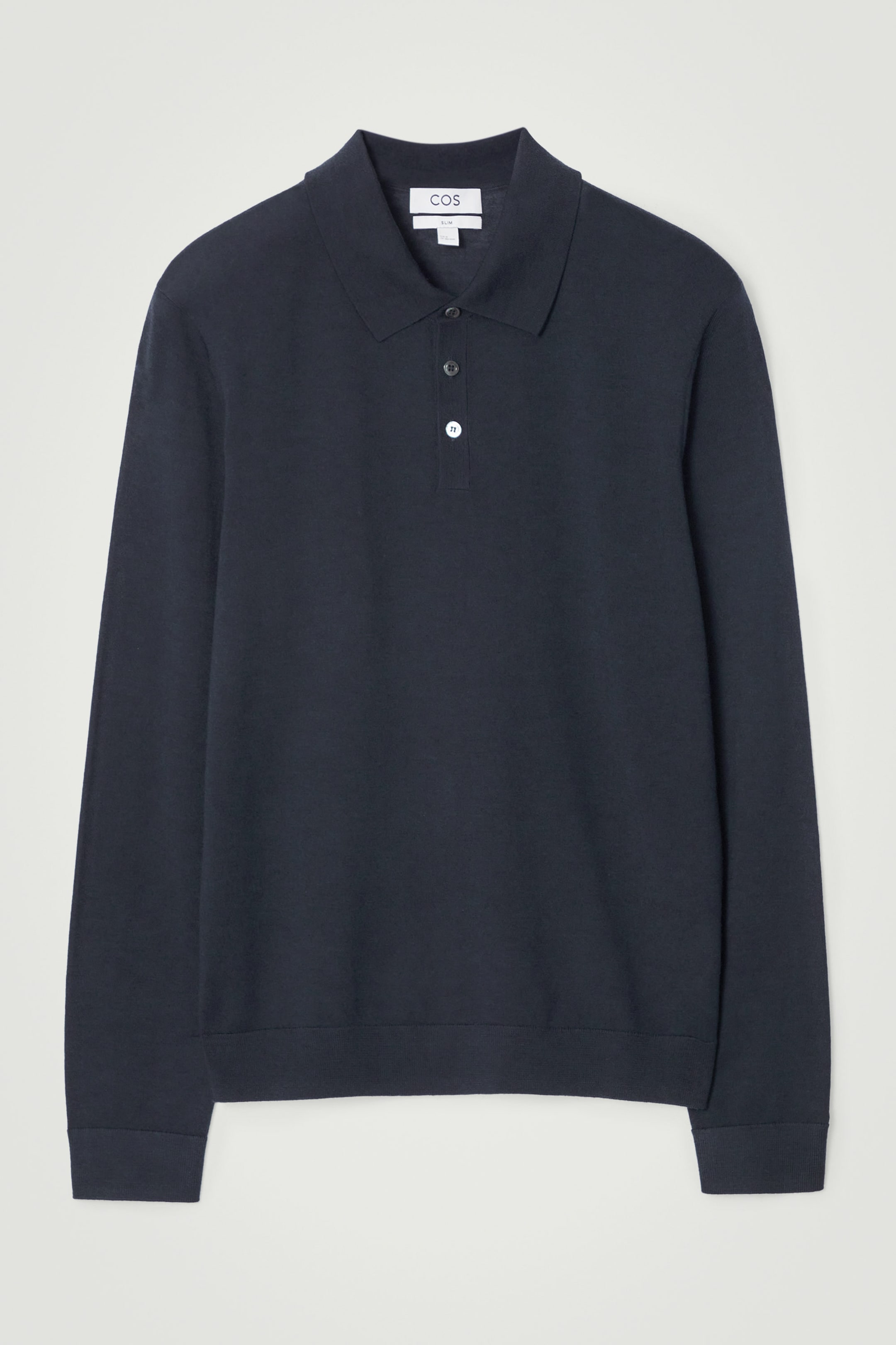 SLIM MERINO WOOL POLO SHIRT