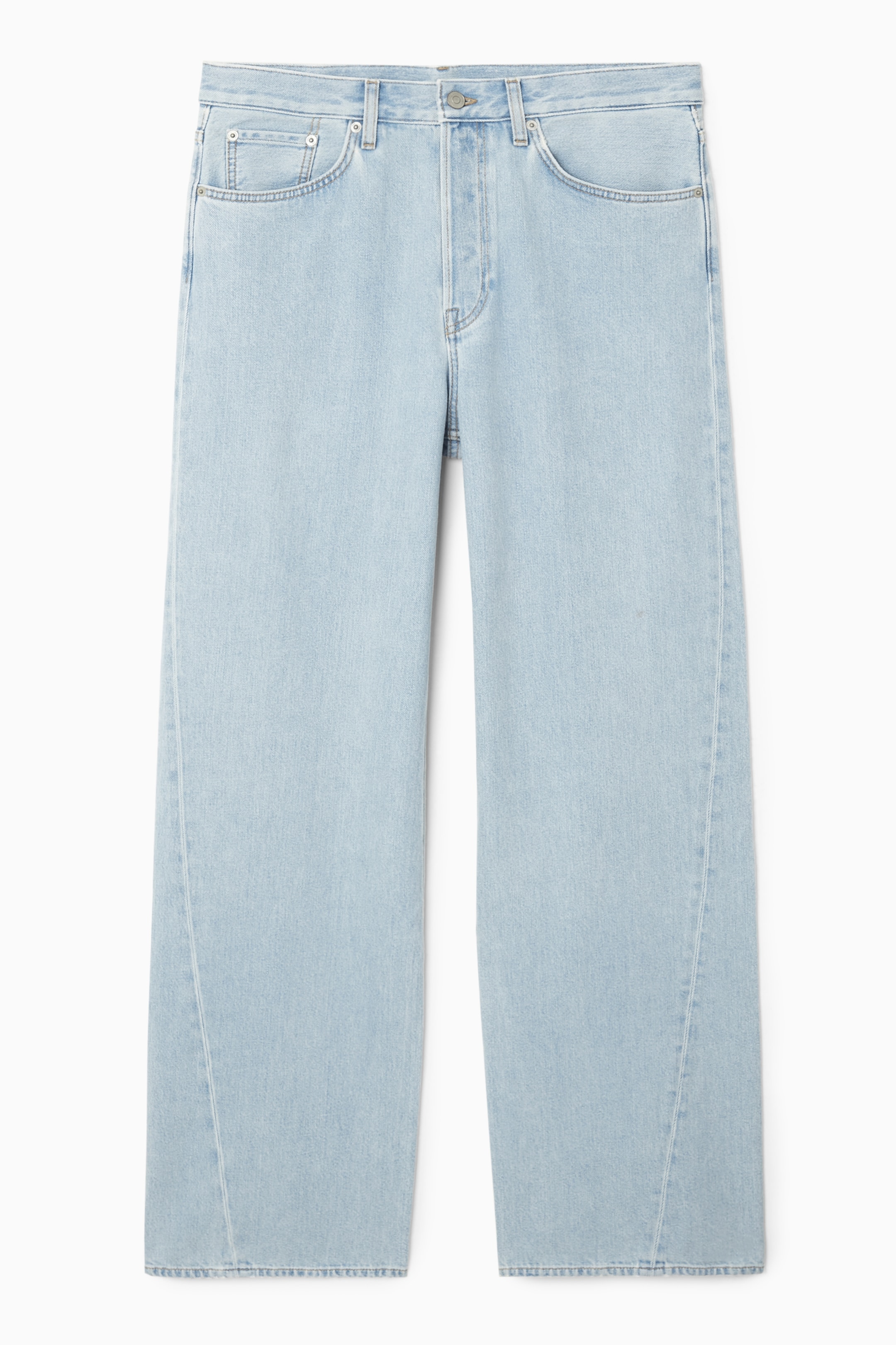 Ingrandisci l'immagine: FACADE STRAIGHT-LEG JEANS - LIGHT BLUE - DONNA | H&M CH 1