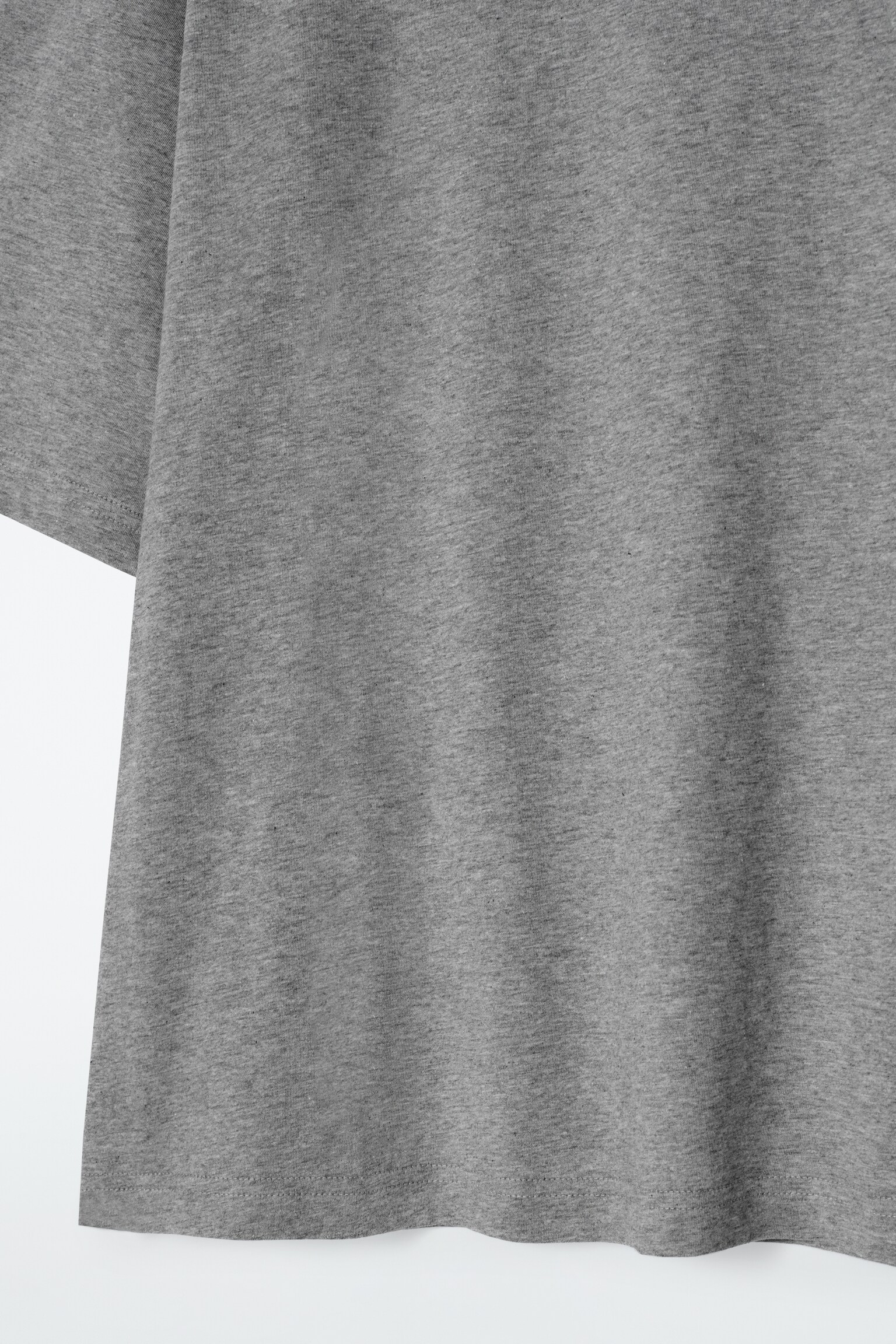RELAXED COTTON T-SHIRT - GREY MÉLANGE/WHITE/BUTTER YELLOW/NAVY - 6
