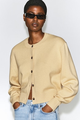 MERINO WOOL SWEATER — BUTTER YELLOW 4