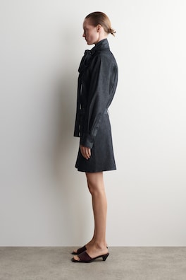 DENIM MINI SKIRT — INDIGO 2