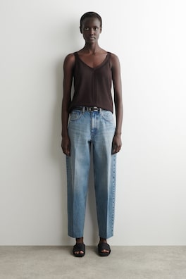 UMBRA TAPERED JEANS — BLUE 1