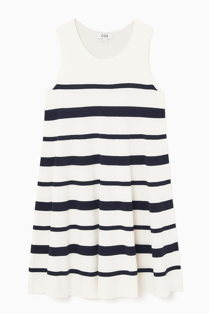 KNITTED MINI DRESS - WHITE | COS NO KNITTED MINI DRESS - WHITE | COS NO