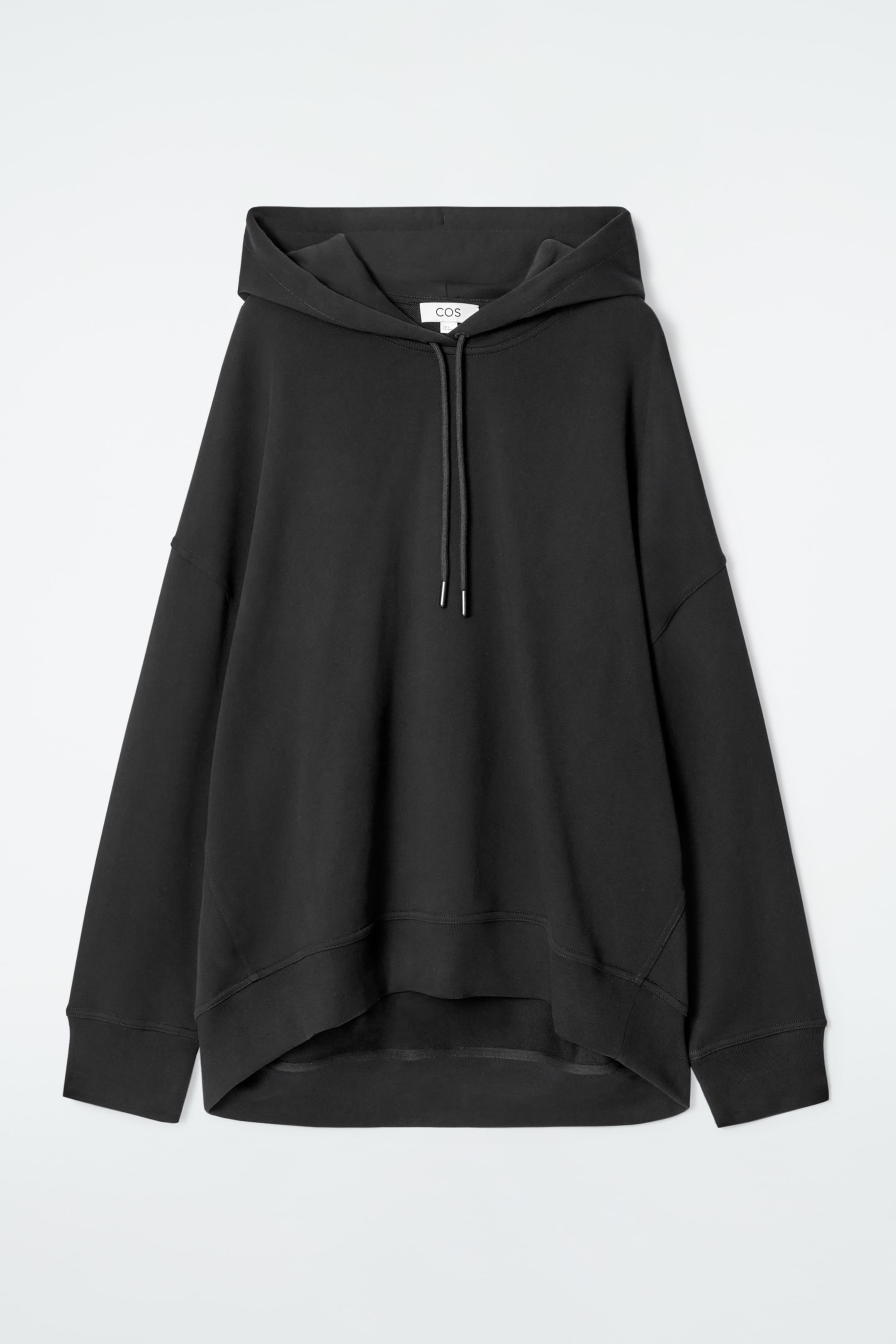View larger image: RELAXED JERSEY HOODIE - BLACK - Ladies | H&M GB 1