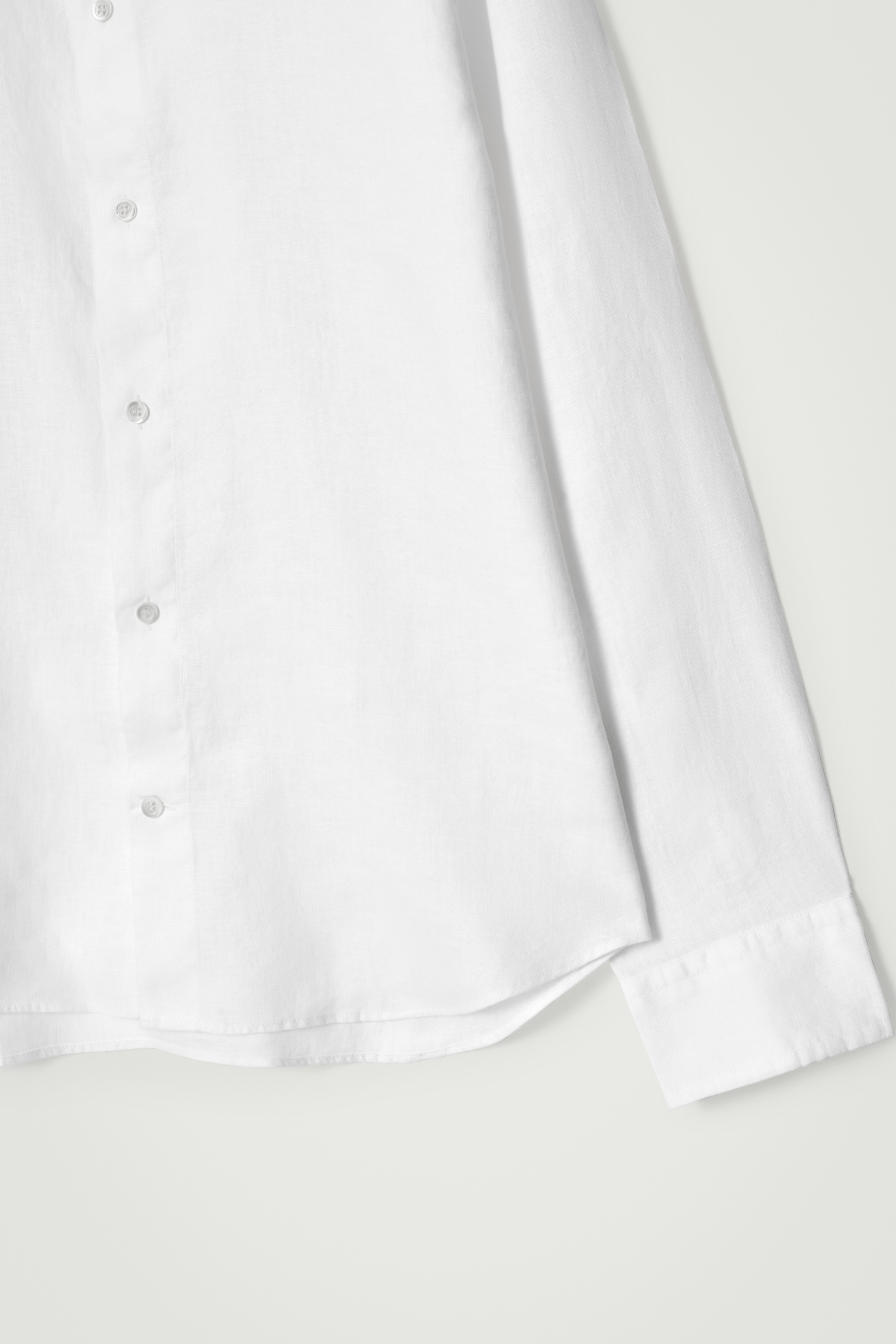 CAMISA DE LINO RELAXED FIT - BLANCO/AZUL MARINO/BEIGE/RAYAS/AZUL CLARO/NEGRO - 4