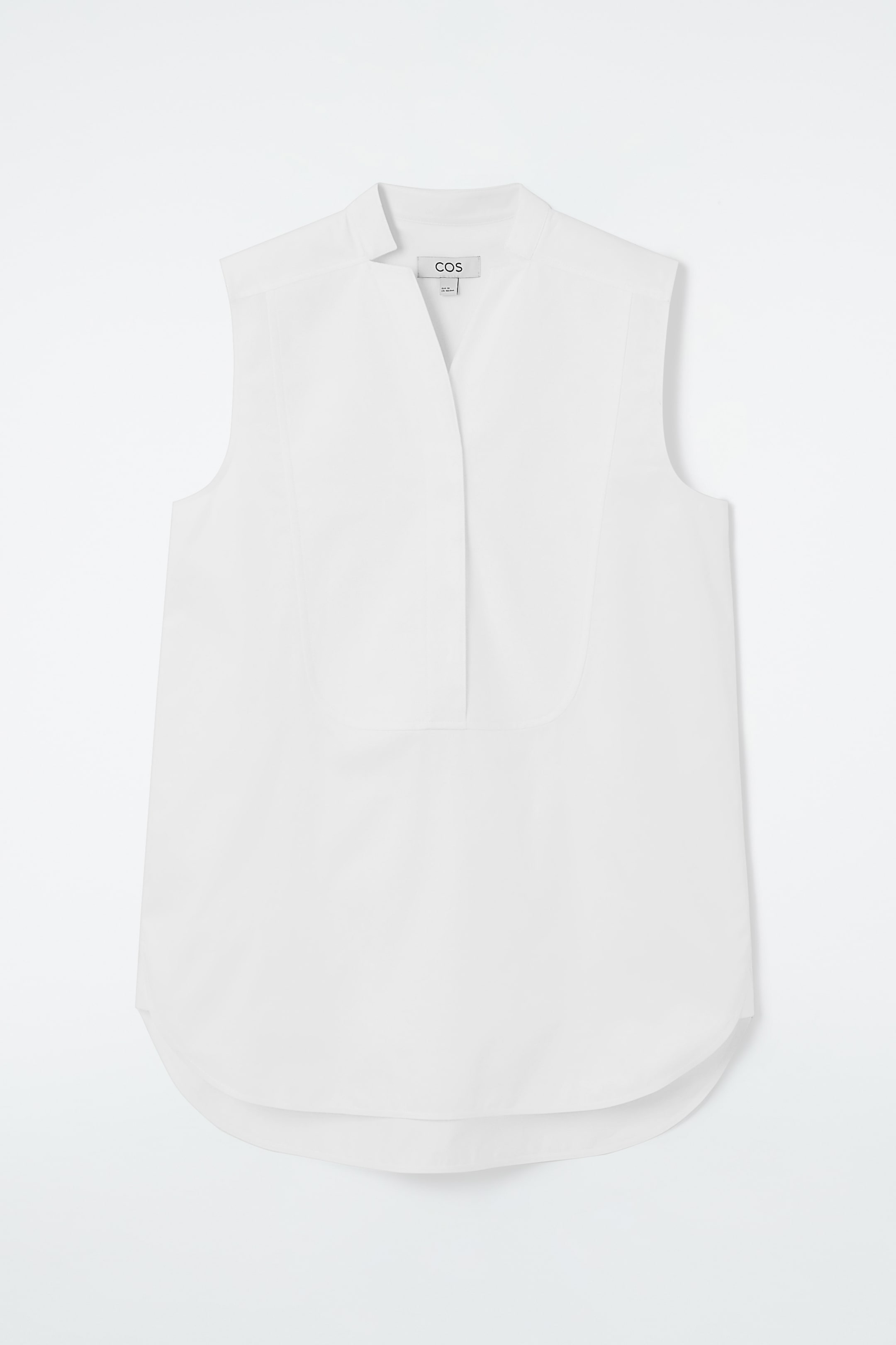 Grösseres Bild ansehen: ÄRMELLOSE BLUSE - WEISS - DAMEN | H&M CH 1