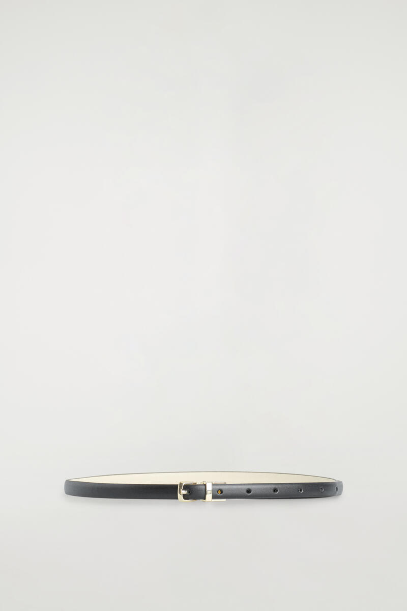 Reversible Slim Leather Belt