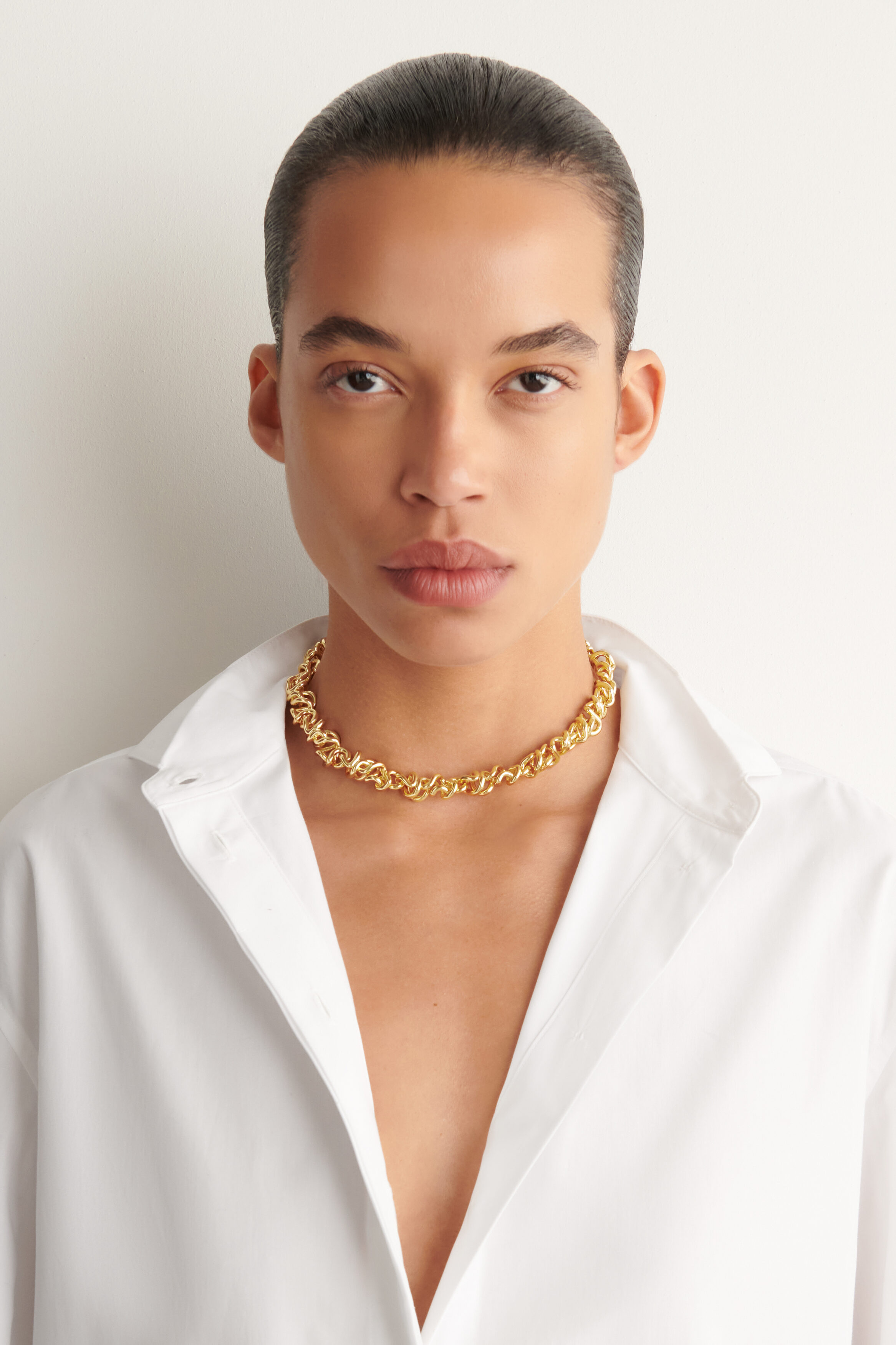 KNOTTED CHAIN NECKLACE