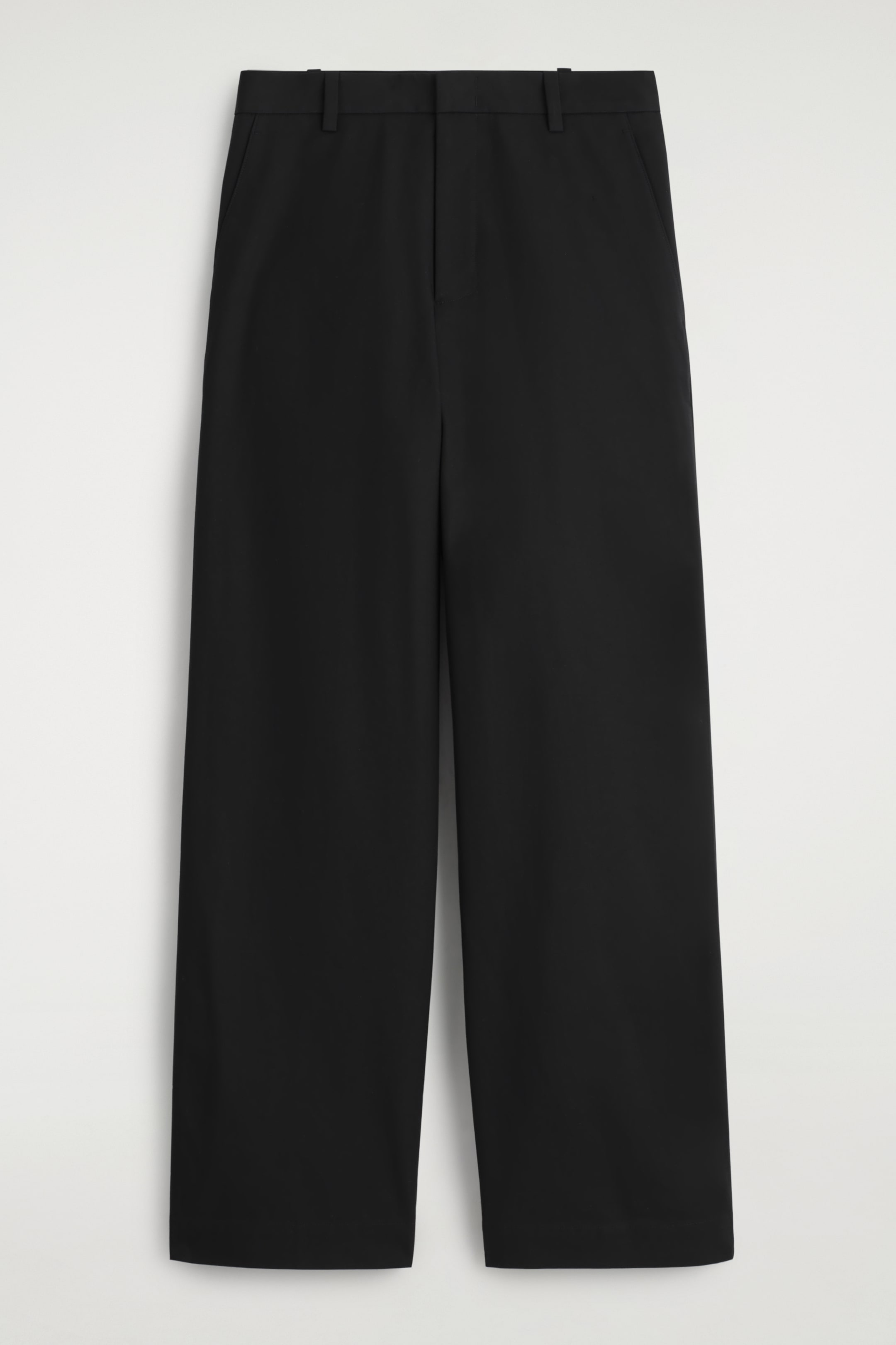 Grotere afbeelding bekijken: KATOENEN BROEK MET BREDE PIJPEN - ZWART - HEREN | H&M BE 7