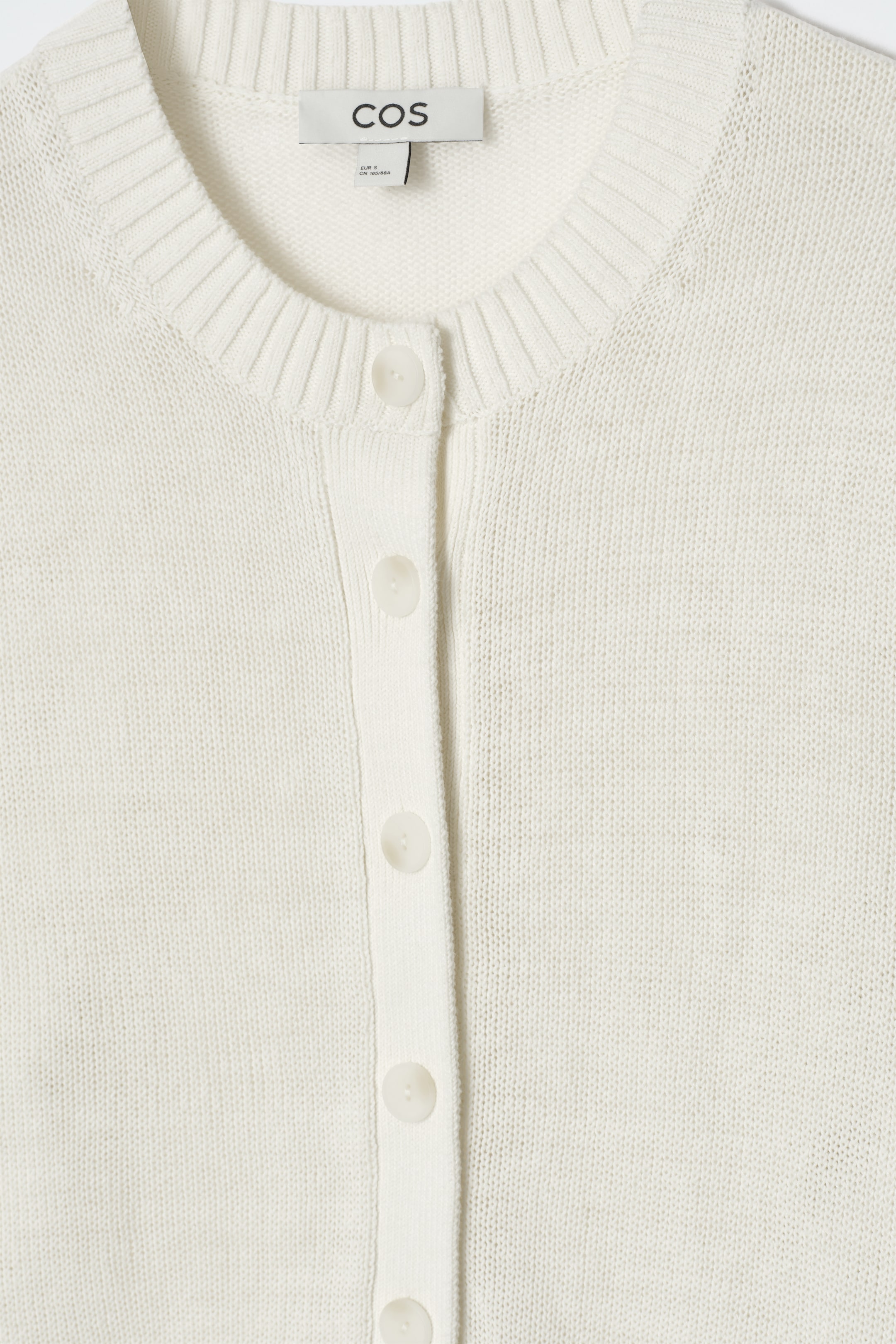 Visualizza immagine più grande: CARDIGAN IN MAGLIA DI LINO - AVORIO - DONNA | H&M IT 7