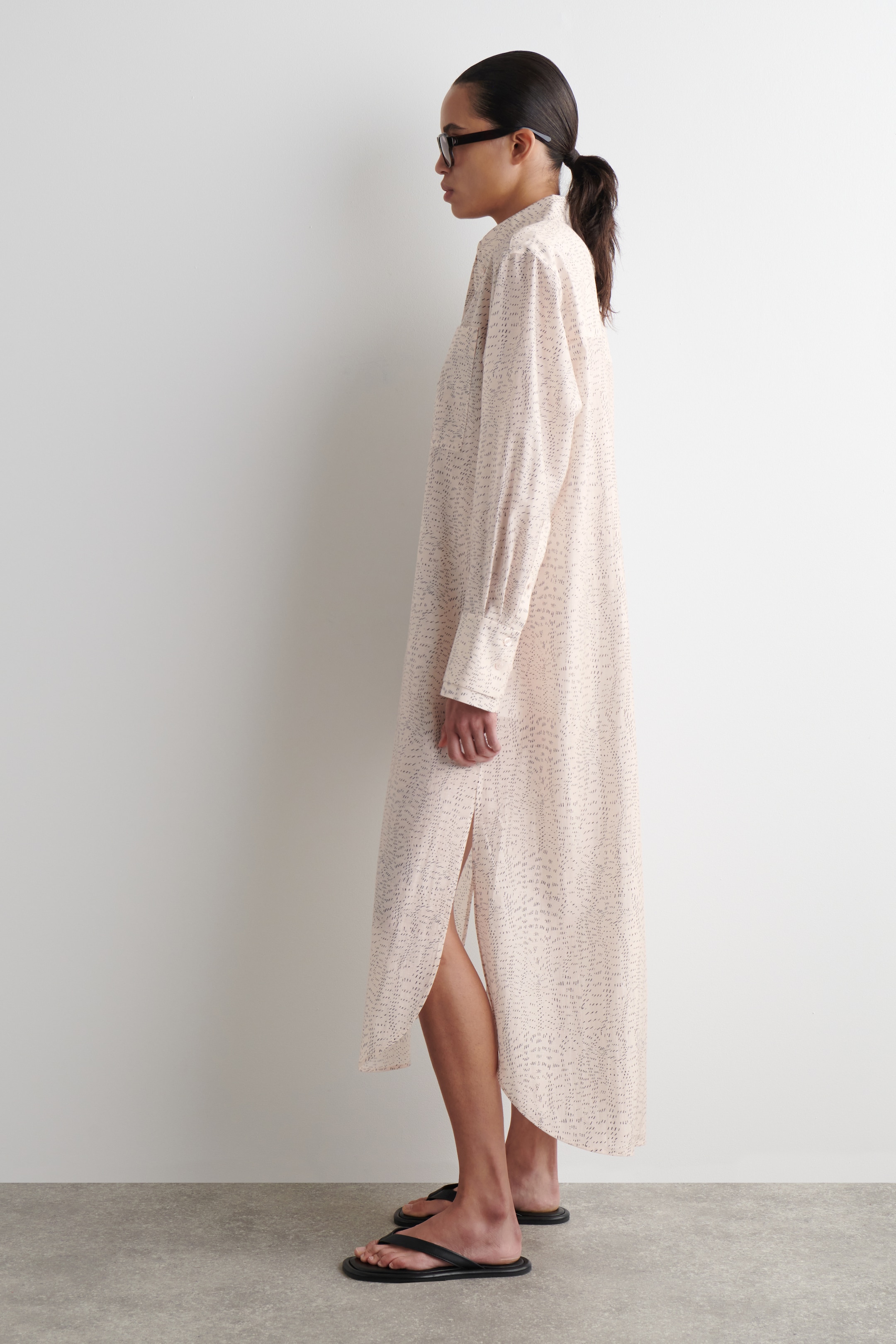 Agrandir l'image: ROBE-CHEMISE IMPRIMÉE FLUIDE - ROSE / IMPRIMÉ - FEMME | H&M BE 3
