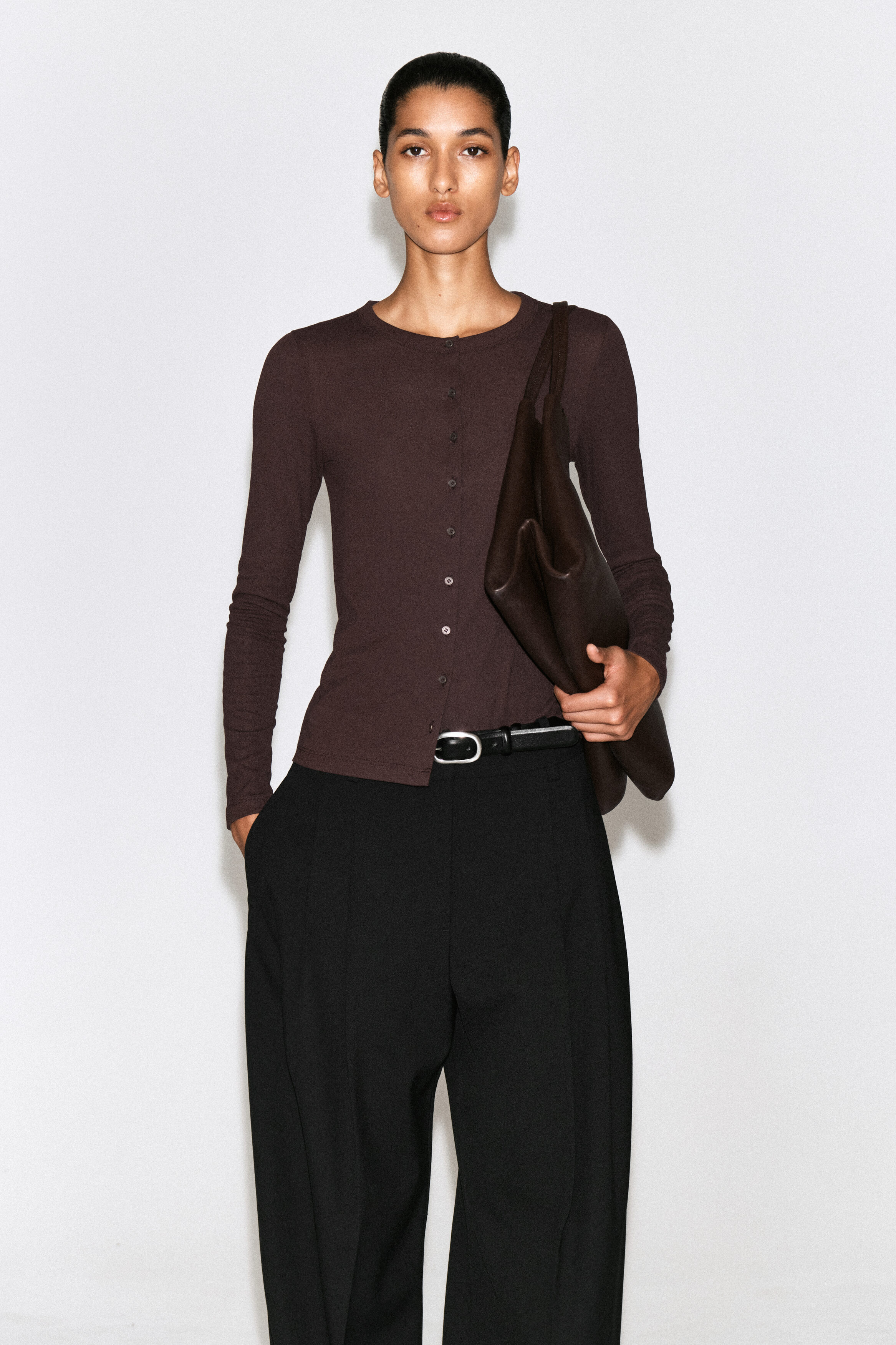 Jersey Cardigan Top by COS