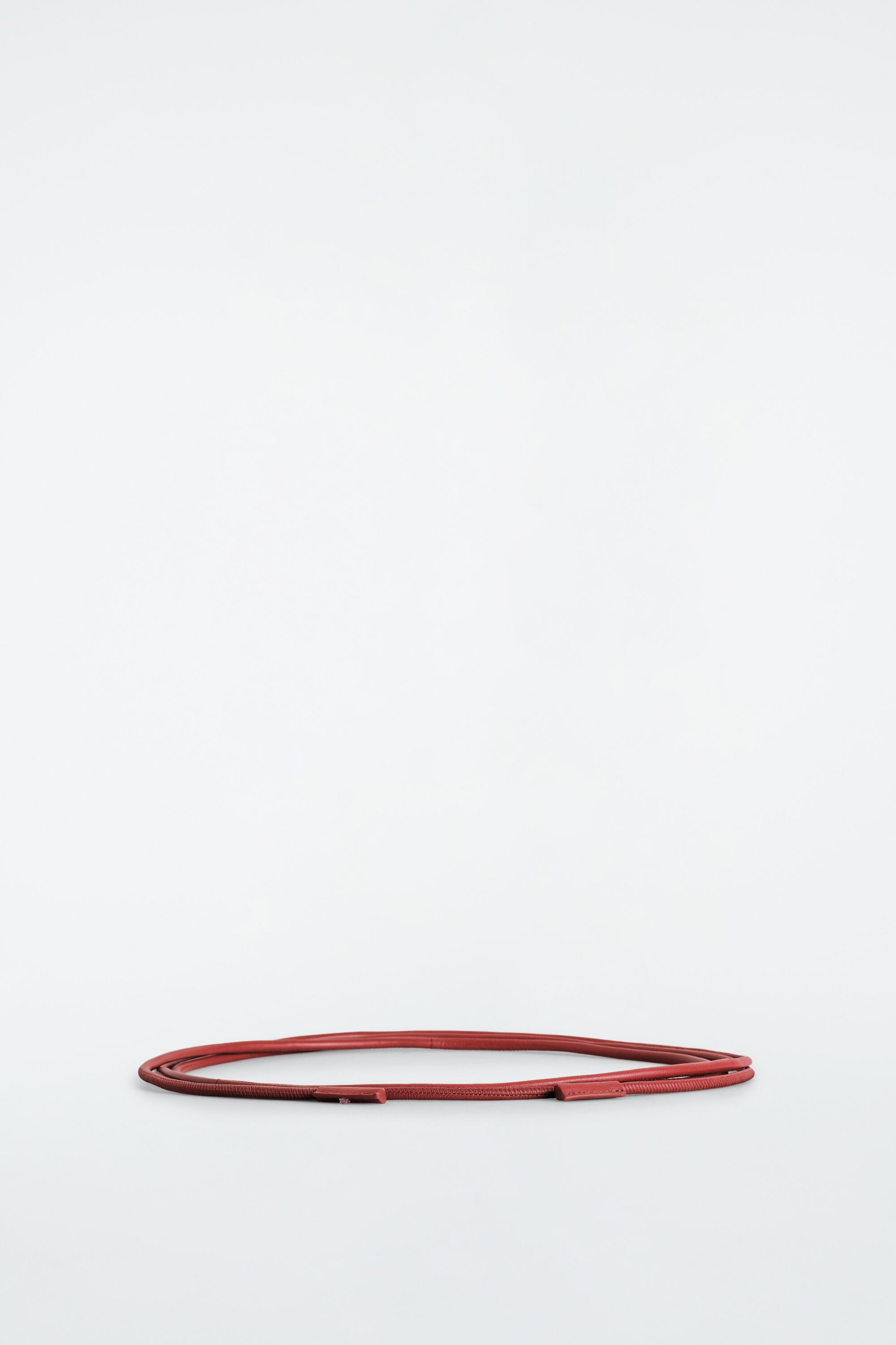 LEATHER ROPE BELT