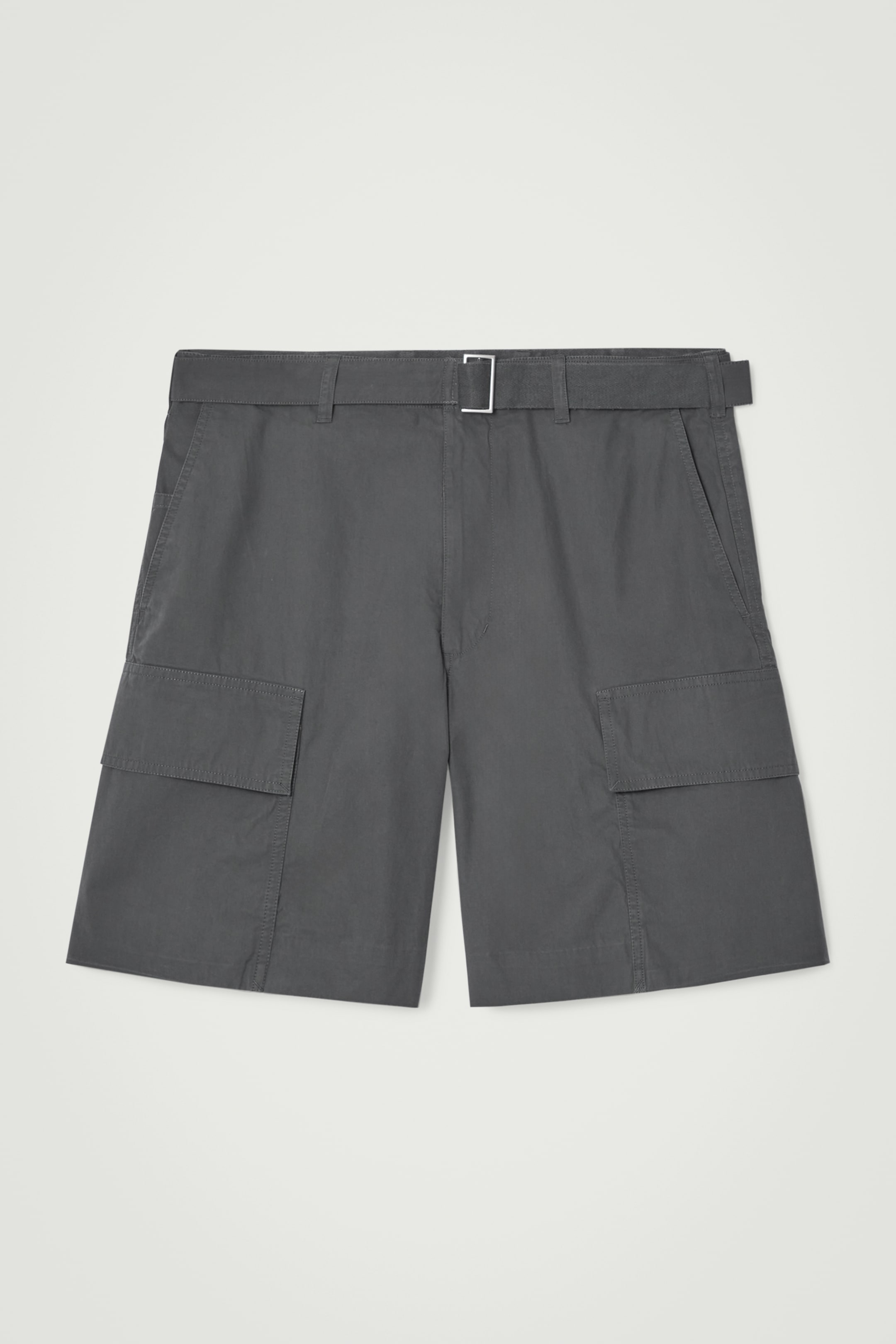 Ingrandisci l'immagine: BELTED CARGO SHORTS - GREY - UOMO | H&M CH 1