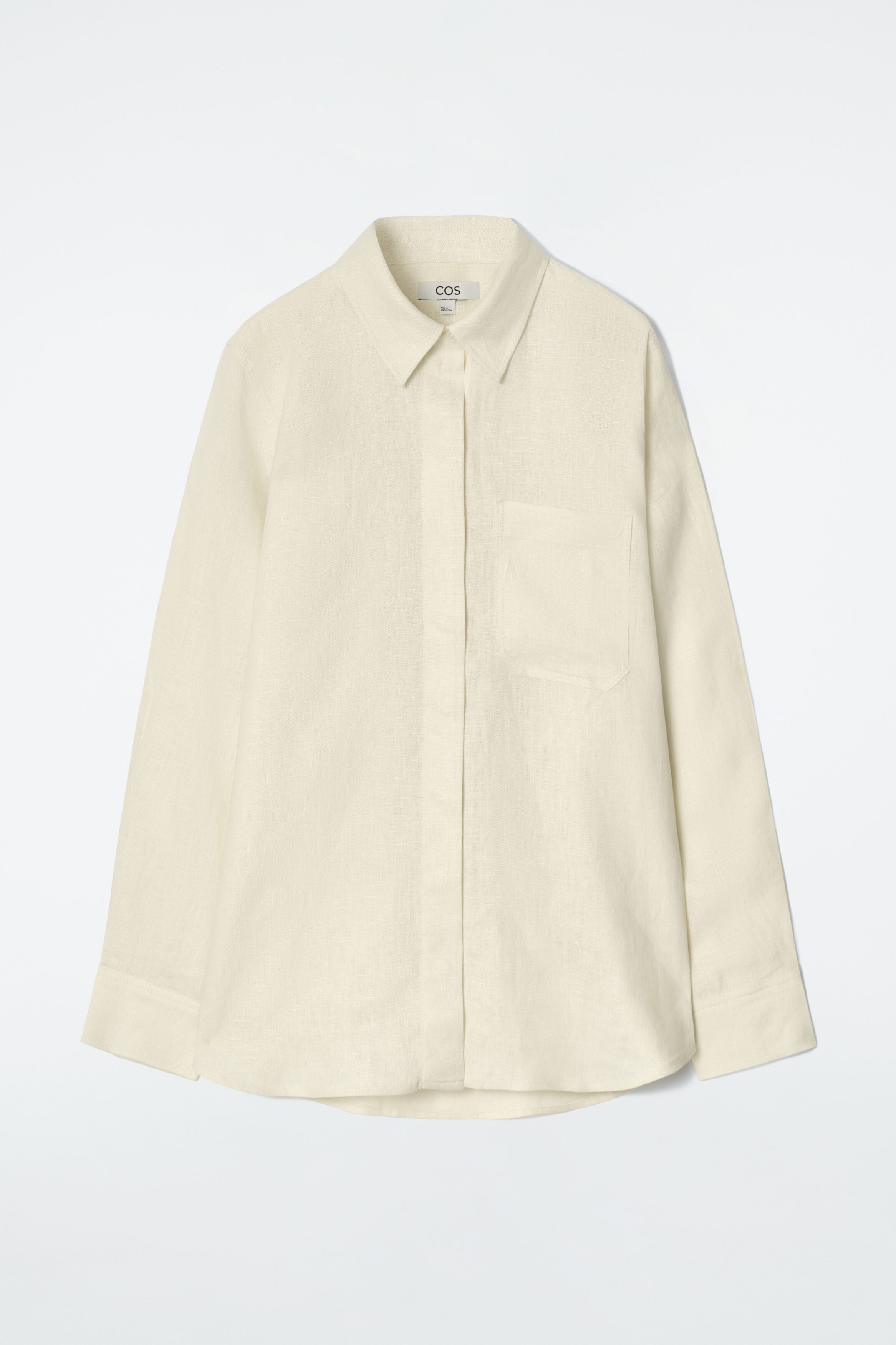 トップス Comfort Oversized Shirt cream Comfort Oversized Shirt（シャツ/ブラウス）｜Her lip to（ハー