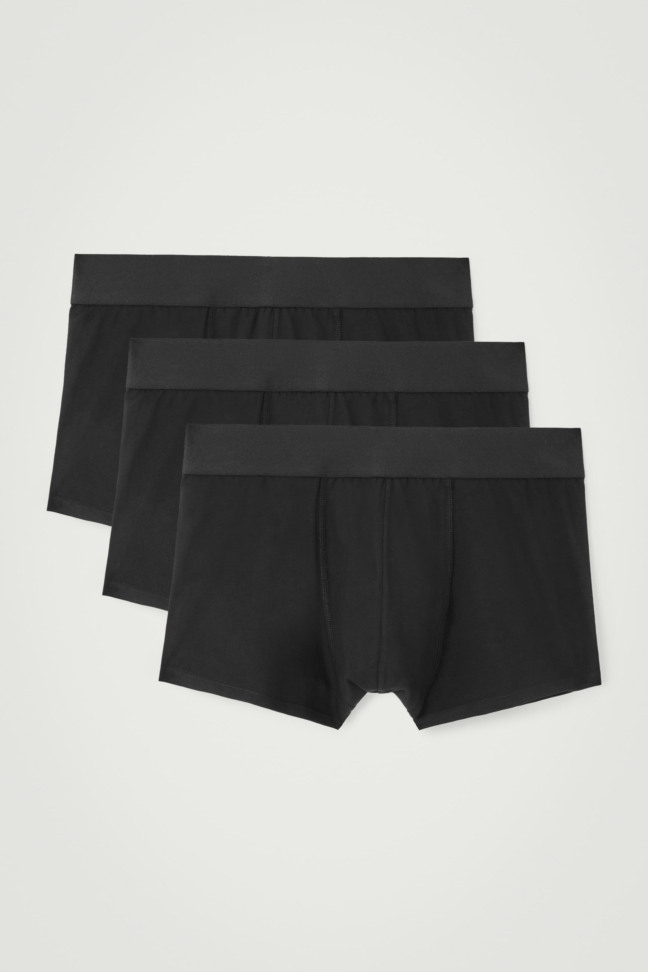 Grotere afbeelding bekijken: 3-PACK JERSEY BOXER SLIPS - ZWART - HEREN | H&M BE 1