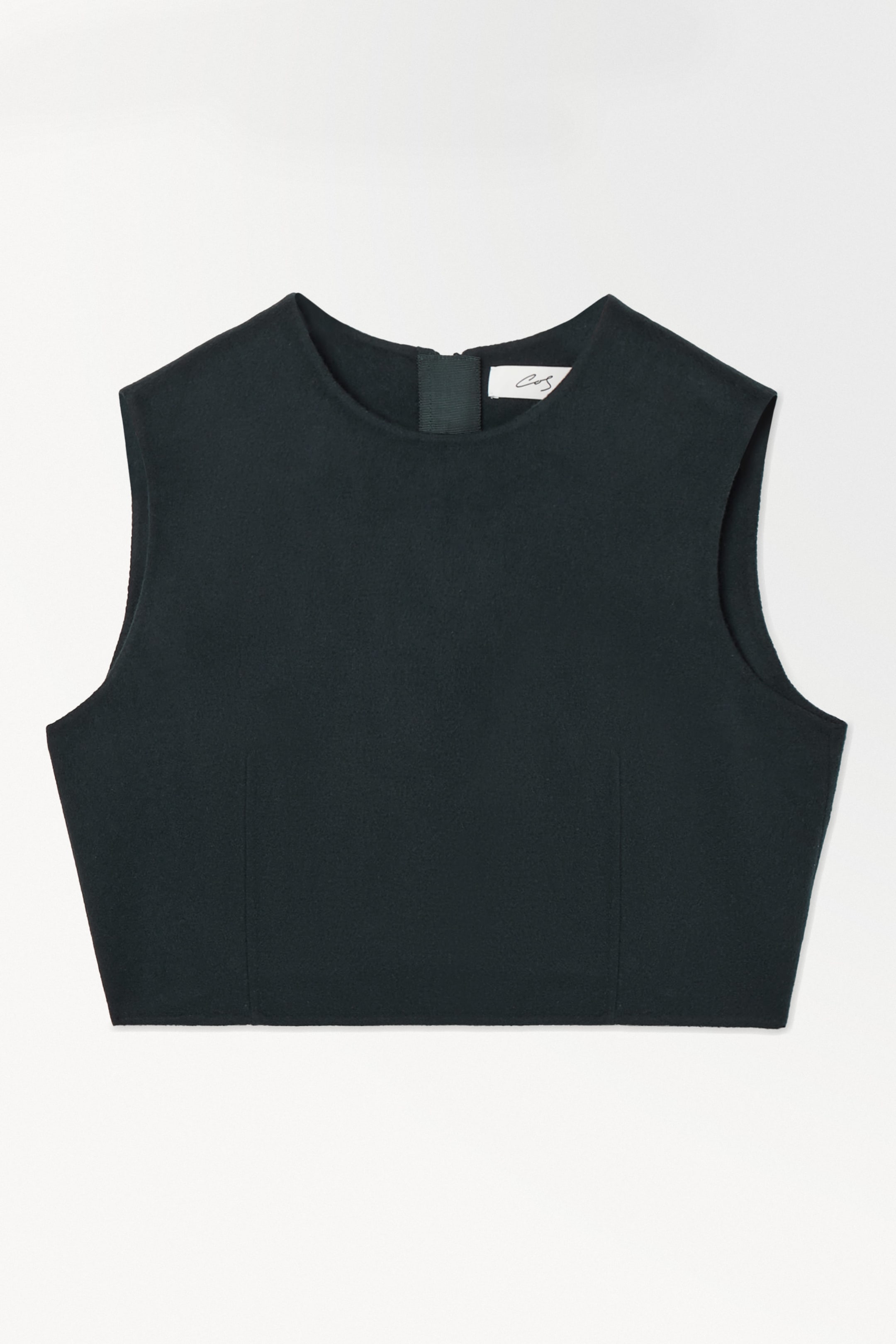 THE LEATHER-TASSELLED WOOL TOP