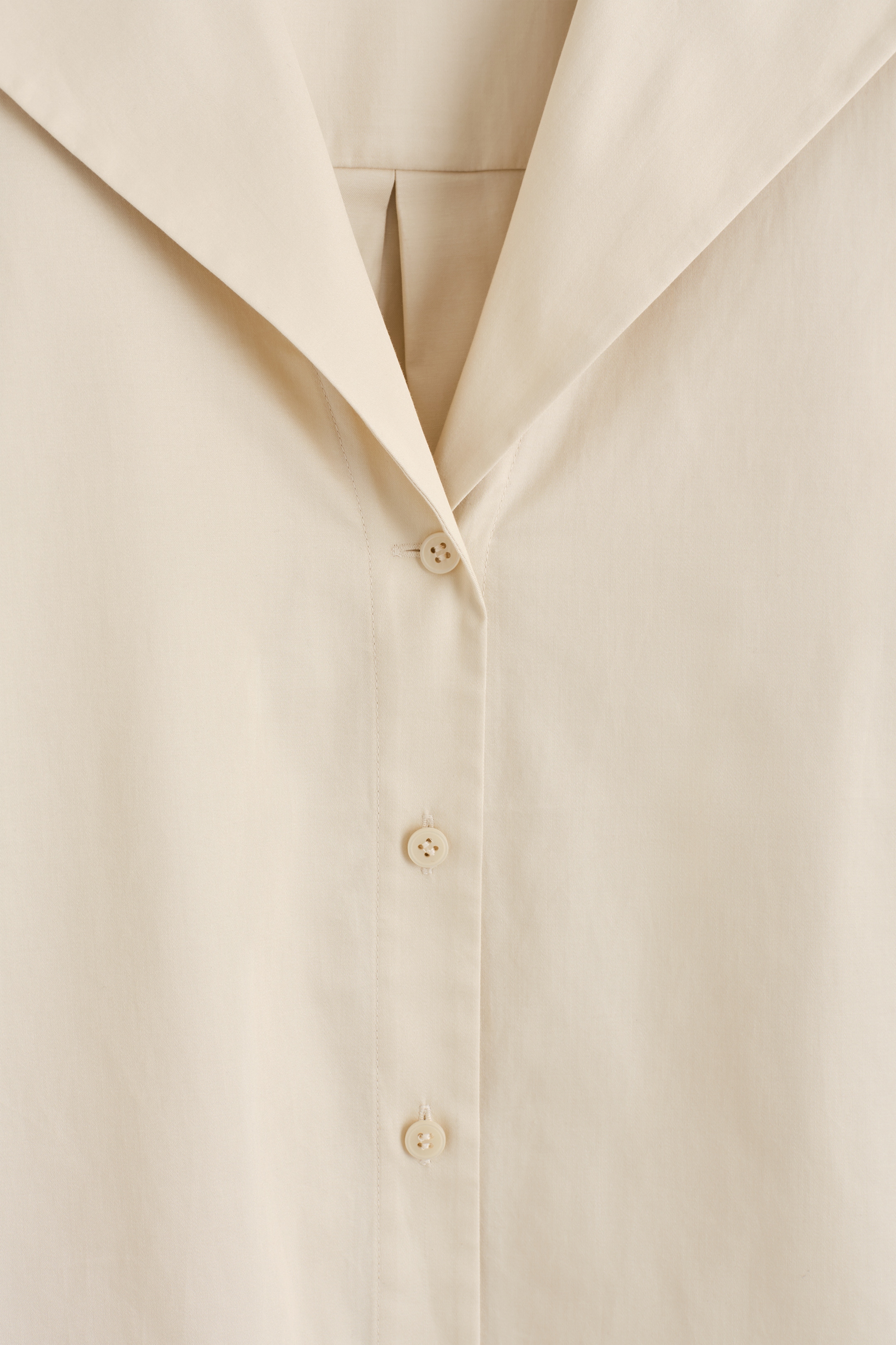 Visualizza immagine più grande: CAMICIA IN COTONE CON COLLETTO ALLA MARINARA - BEIGE CHIARO - DONNA | H&M IT 7